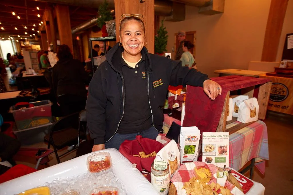 tHE cHIP CHICK AT A LOCAL FIRST EVENT 2016