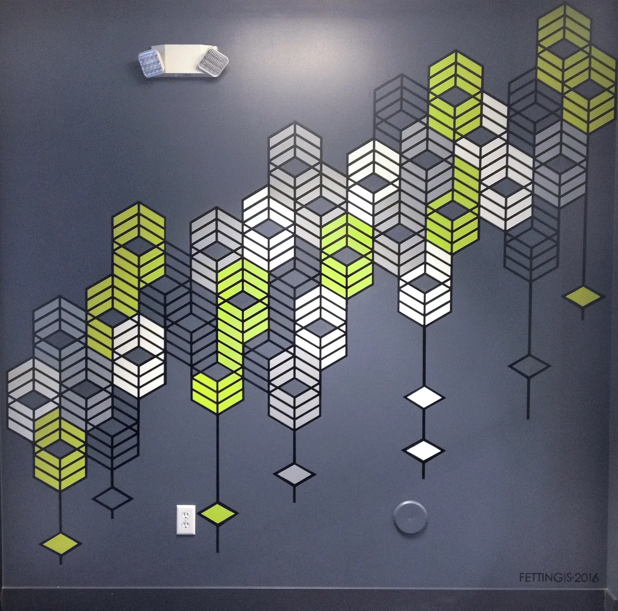  Denizen Denver, 10x10', Paint, 2016 