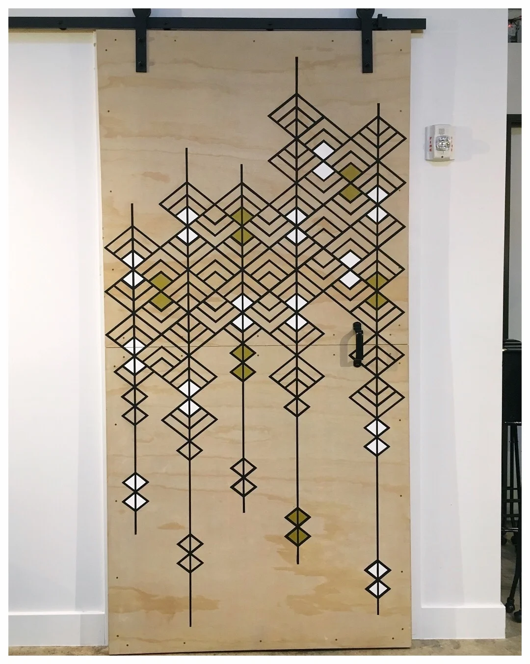  The Parlour RiNO, Door Mural, 2017 