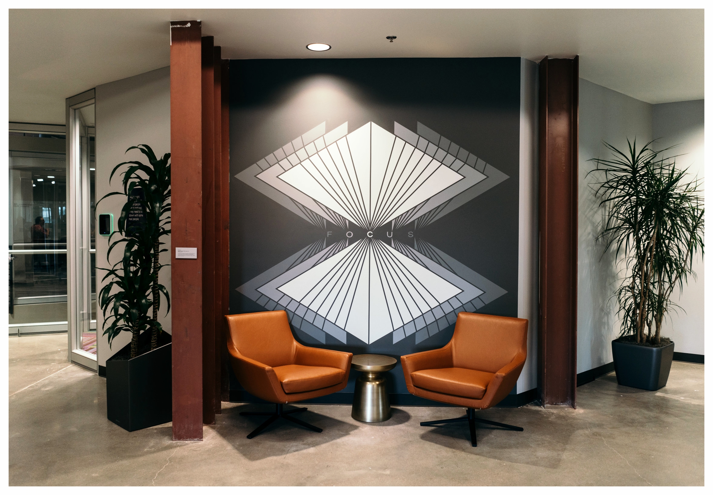  FOCUS, Convercent, 7x9’, Latex, Denver, CO, 2018   