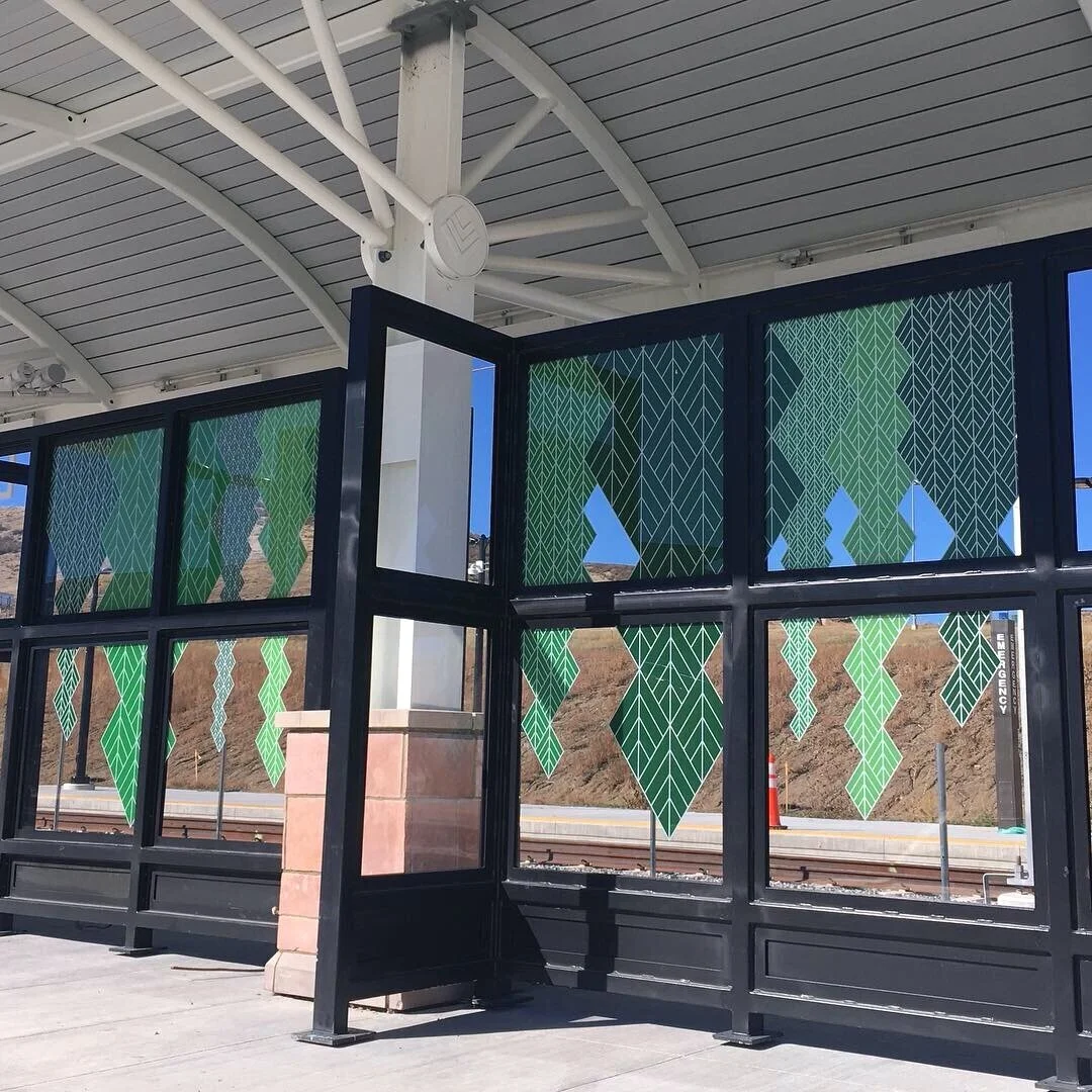 RTD, EFR Line Windscreens at 3 stops, Lone Tree, CO, 2019