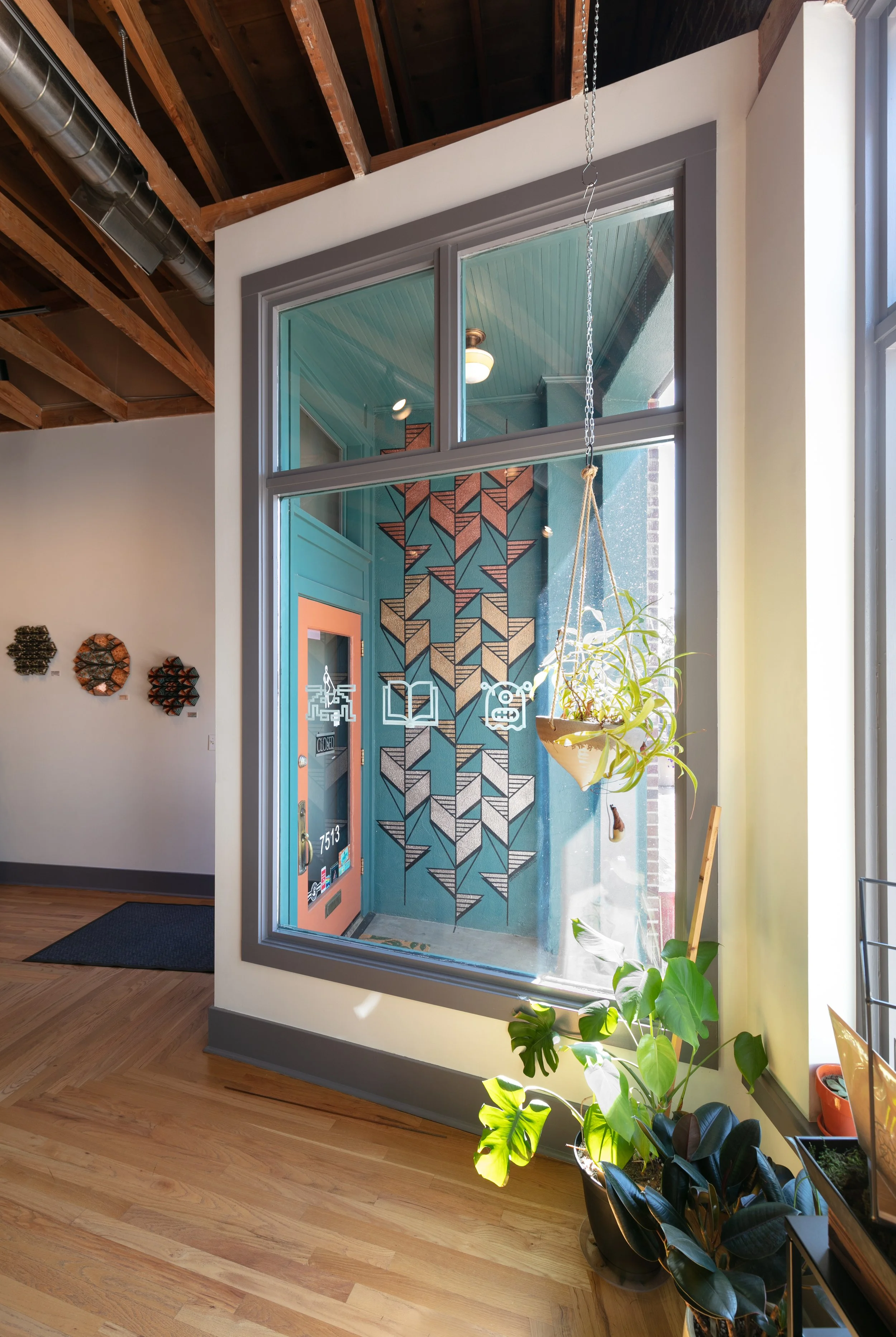 Balefire Goods Mural (3), Metallic Acrylic Paint, 4x12', Arvada, CO, 2021