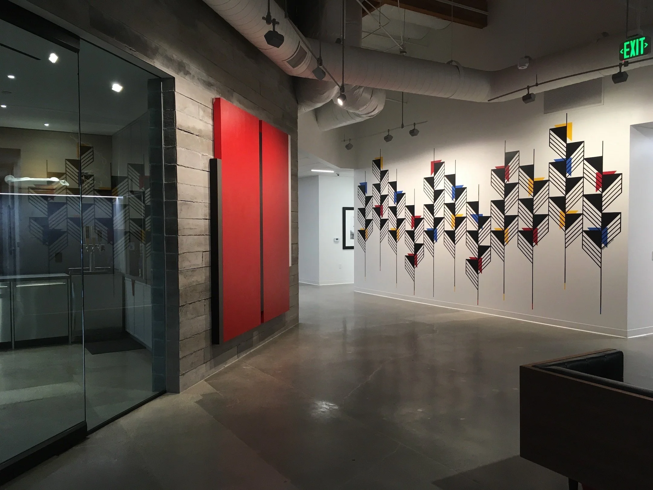 River Rock Real Estate, Acrylic Paint, Irvine, CA, 2021