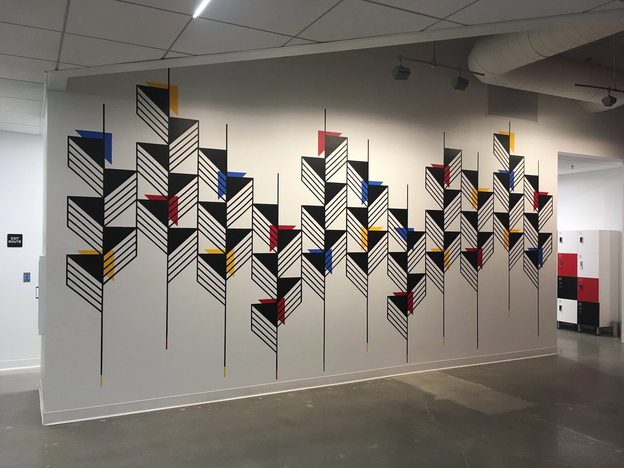 River Rock Real Estate, (Left view) Acrylic Paint, Irvine, CA, 2021