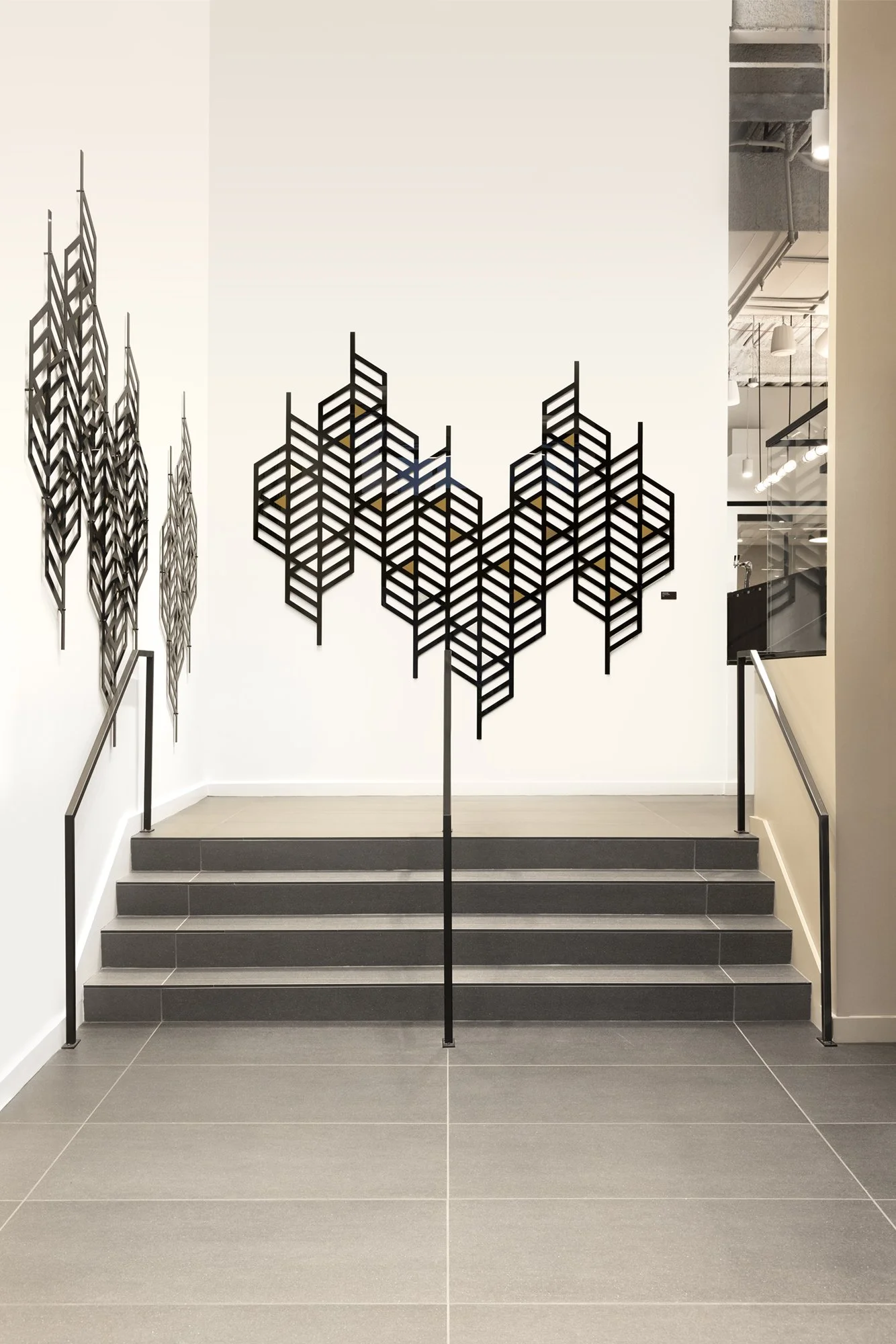 Tabor Center, The Commons, Lobby Installation, Acrylic, 2022