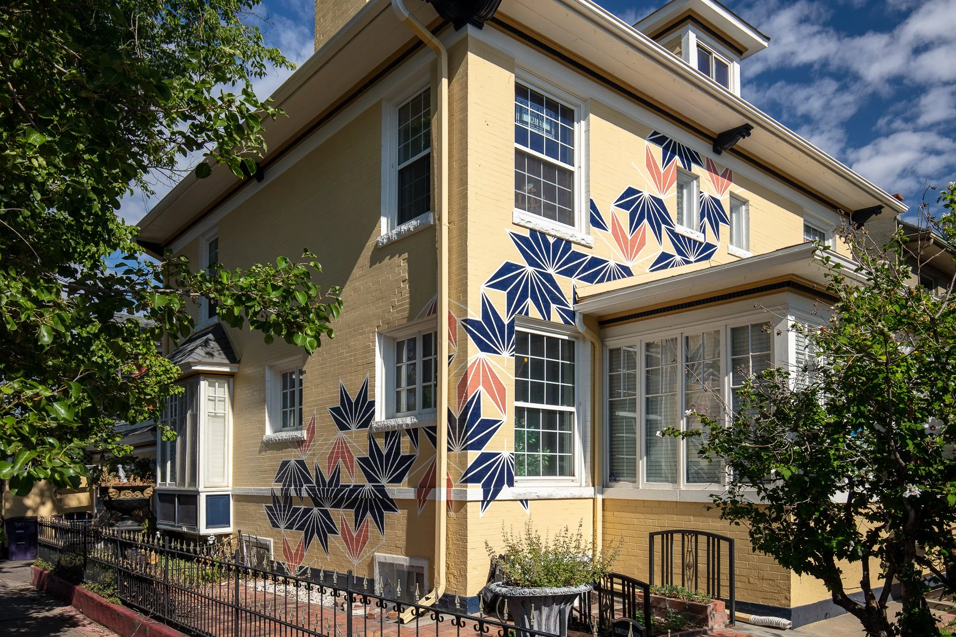 Private Commission (View 2), Acrylic paint, Denver, CO, 2022