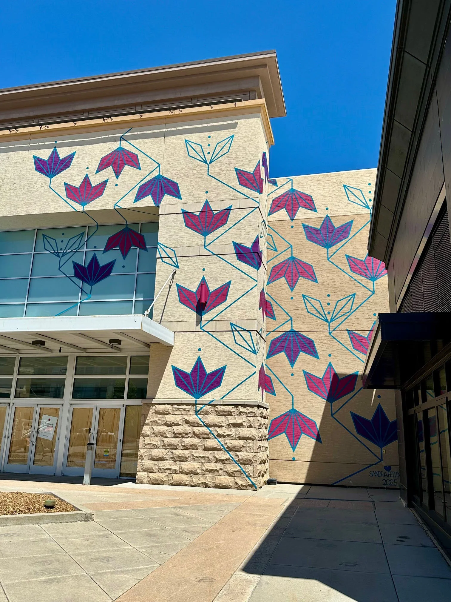 South Glenn Mural Fest, Acrylic paint, Centennial, CO, 2025