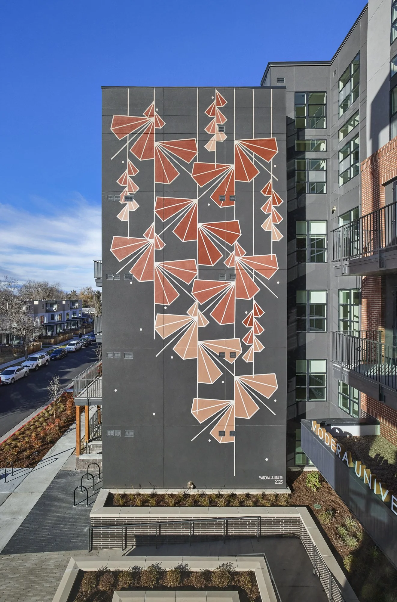 Modera University Park, Acrylic paint, Denver, CO, 2025