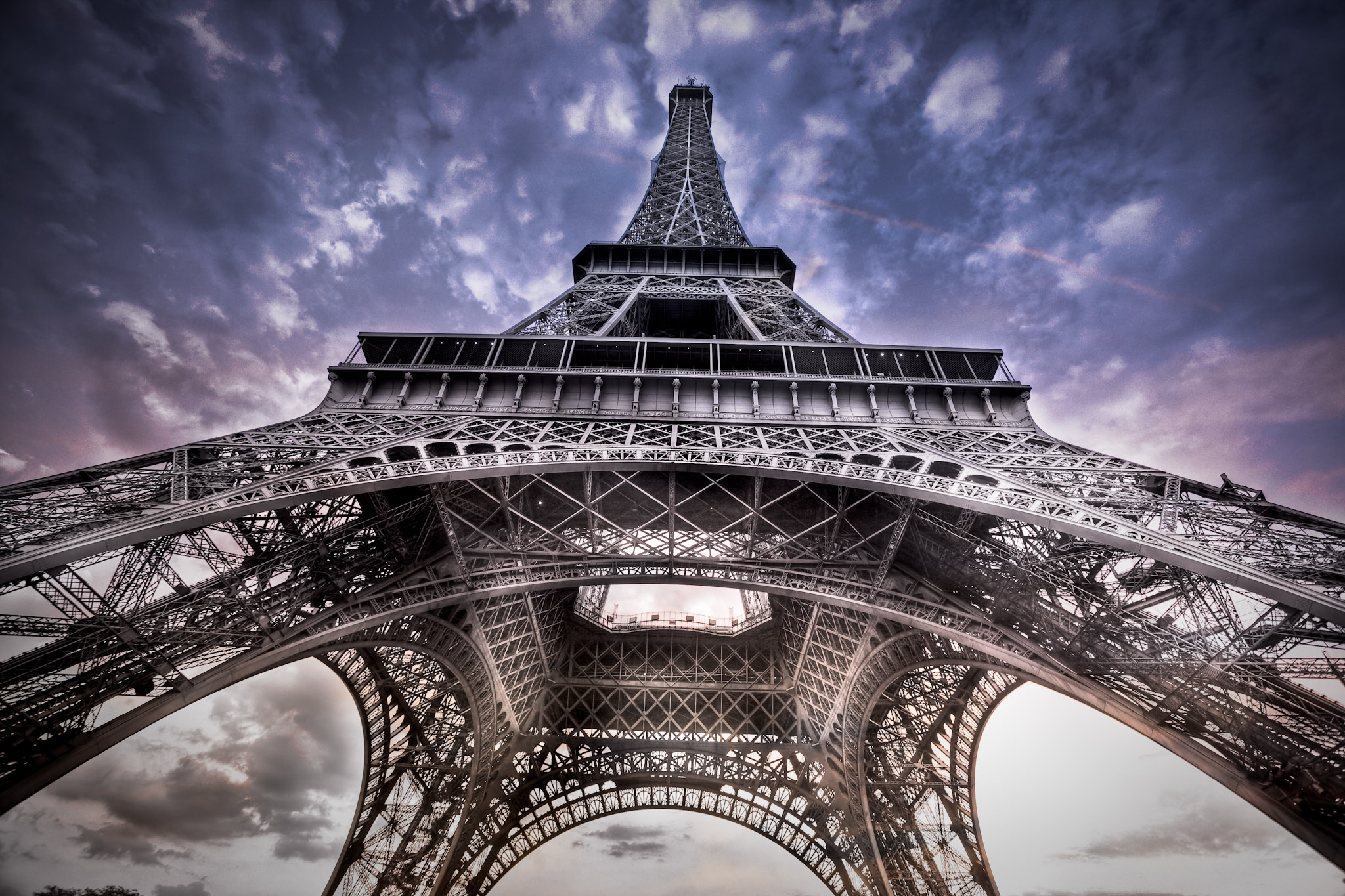 The first shot of the Eiffel Tower that I really liked