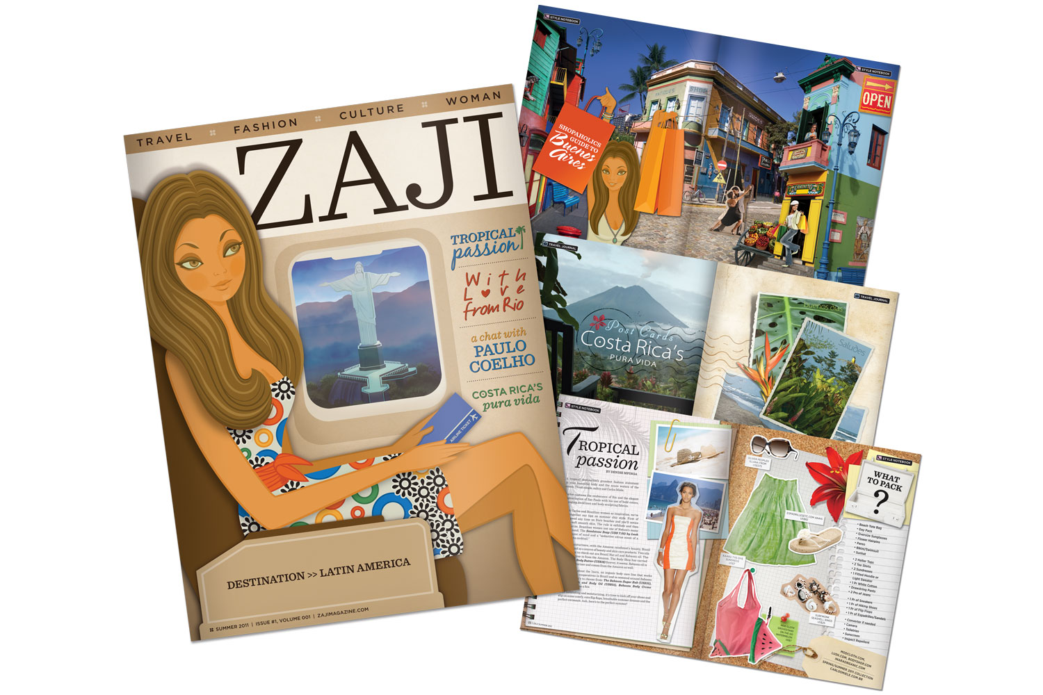 Client: Zaji Magazine