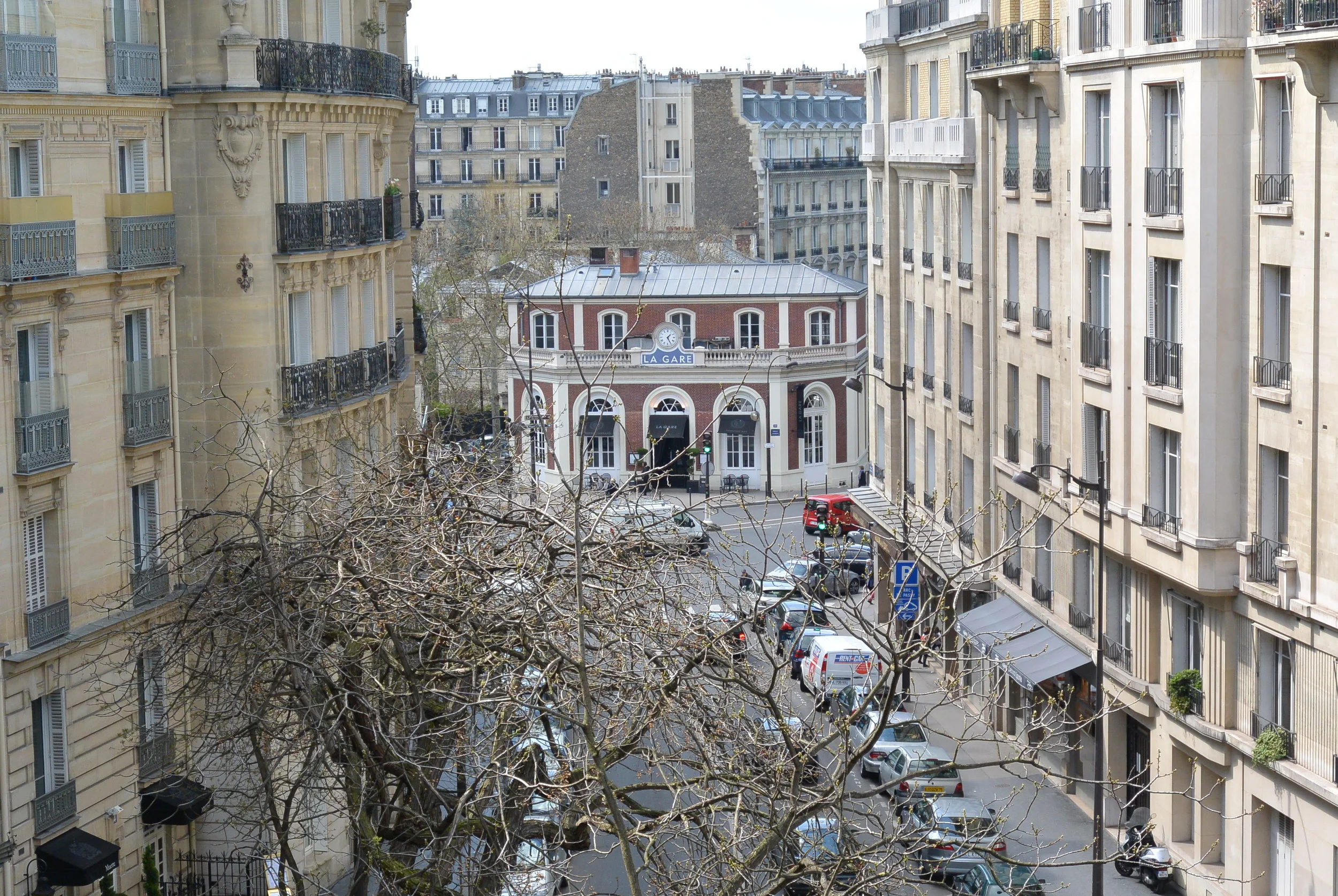 ​view of our street