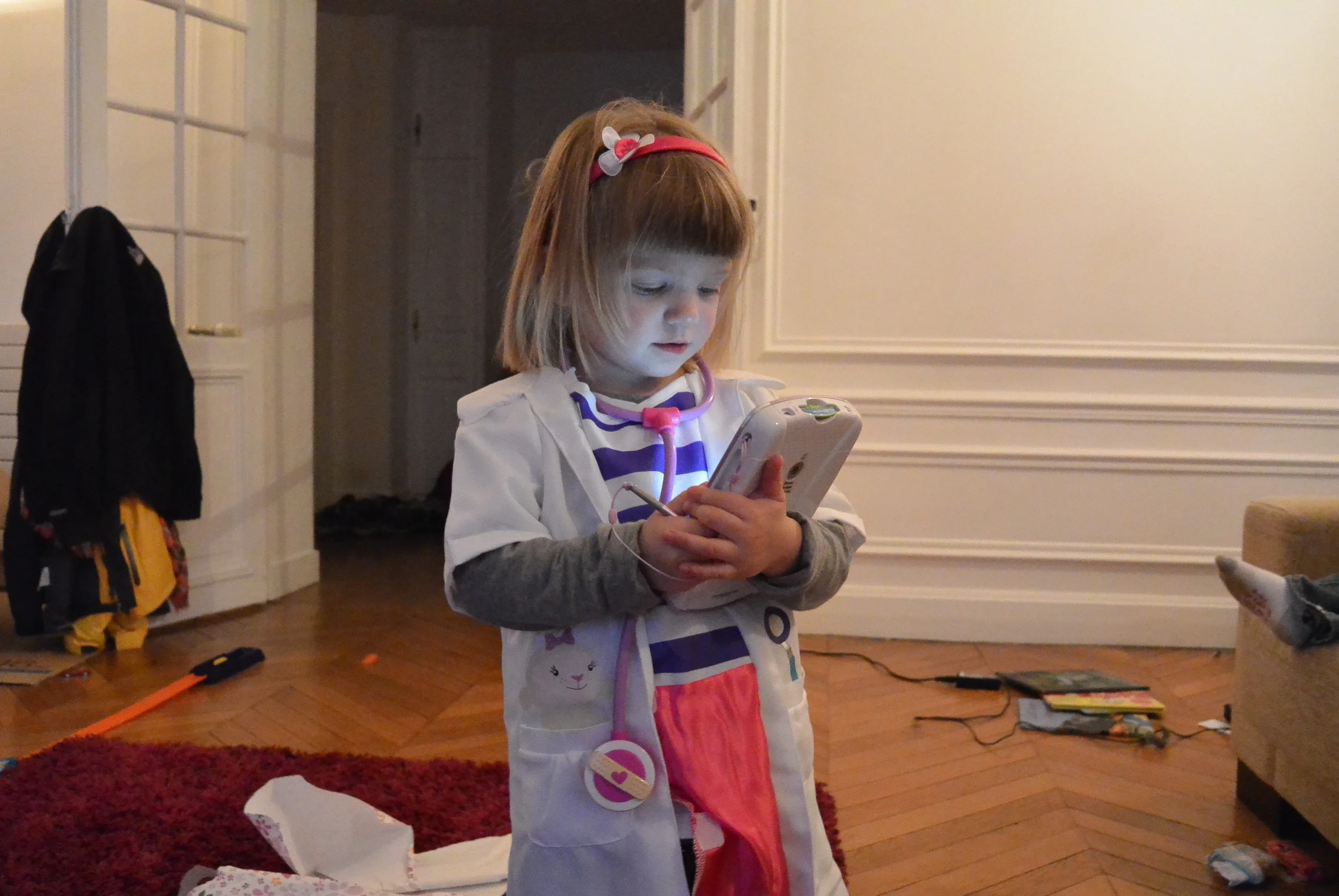 ​Doc McStuffins in the house. &nbsp;Best gift ever!