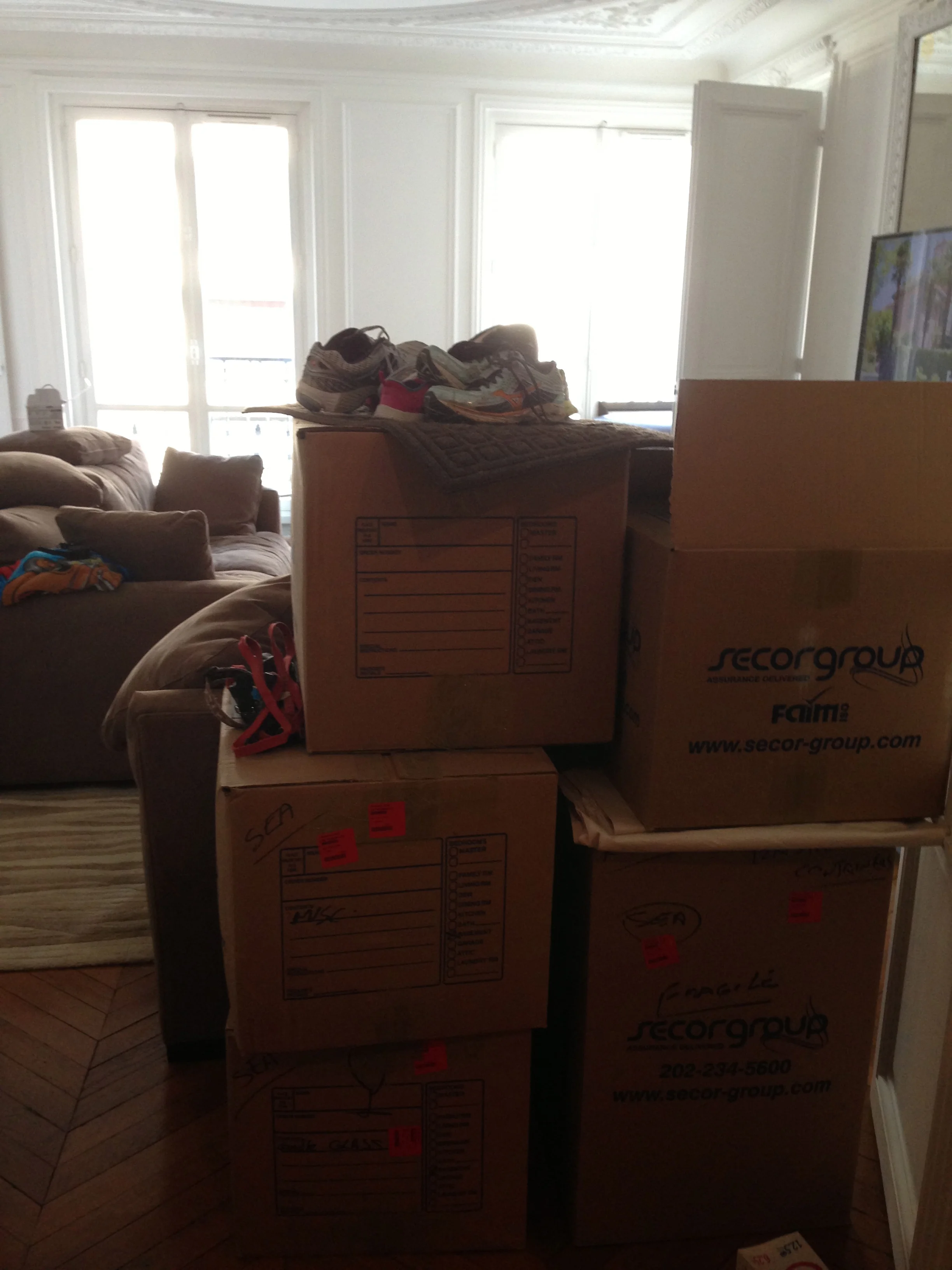​boxes everywhere!!!