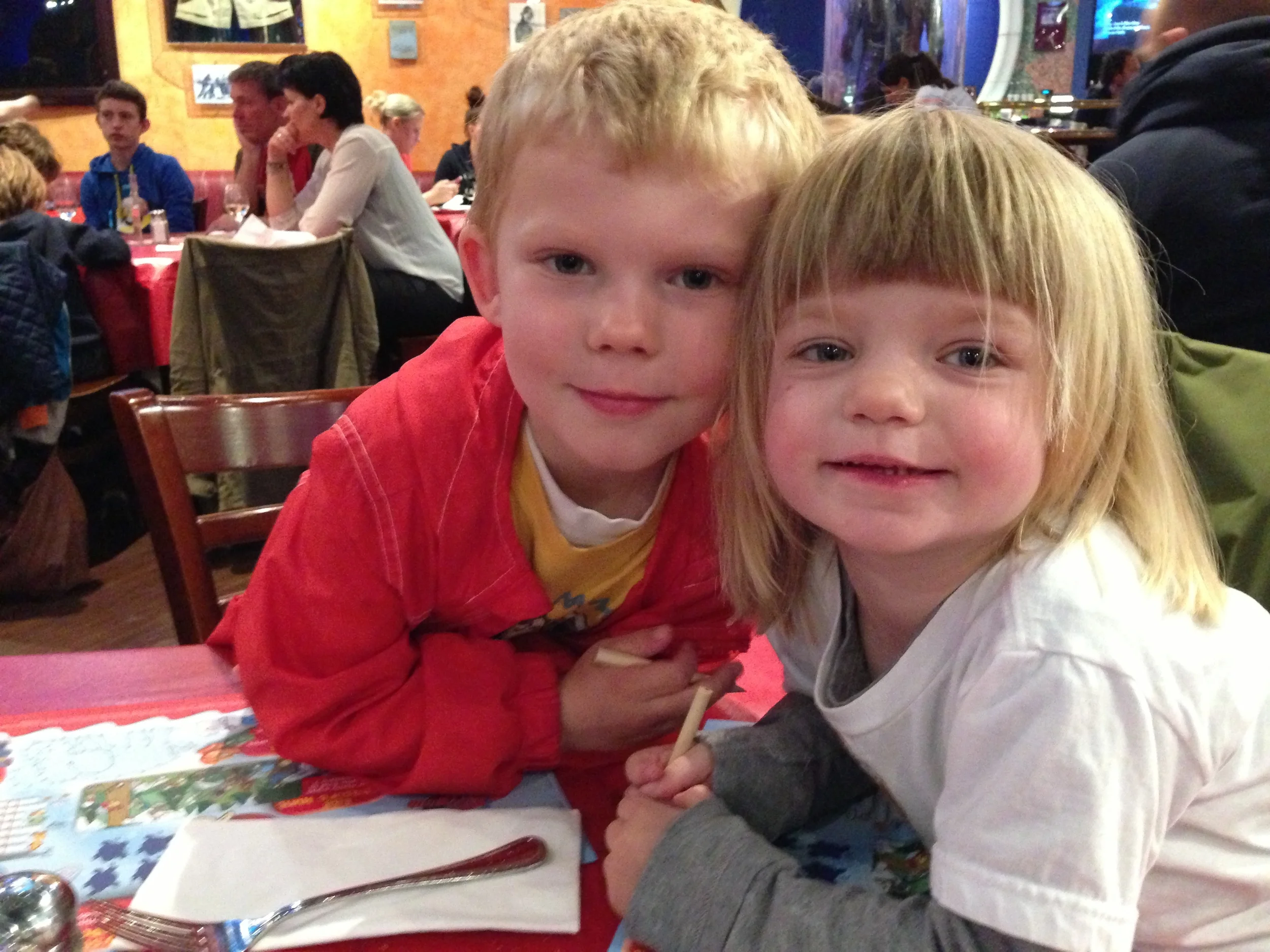 my litte goofballs at planet hollywood.​