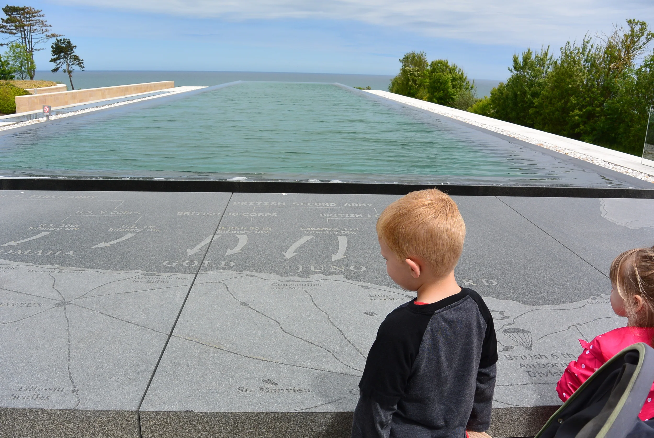 ​Omaha Beach memorial