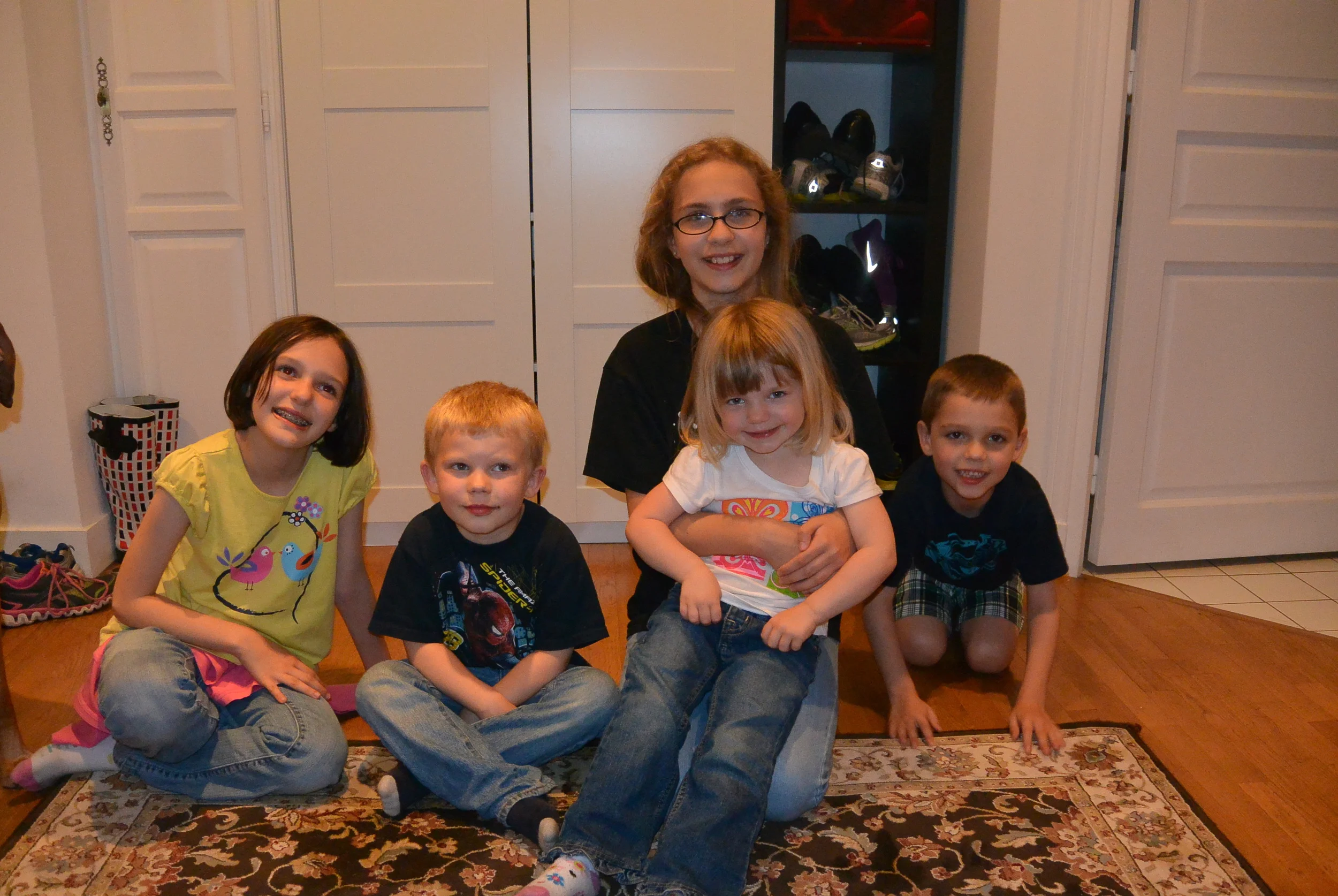 The kids had a great time together.