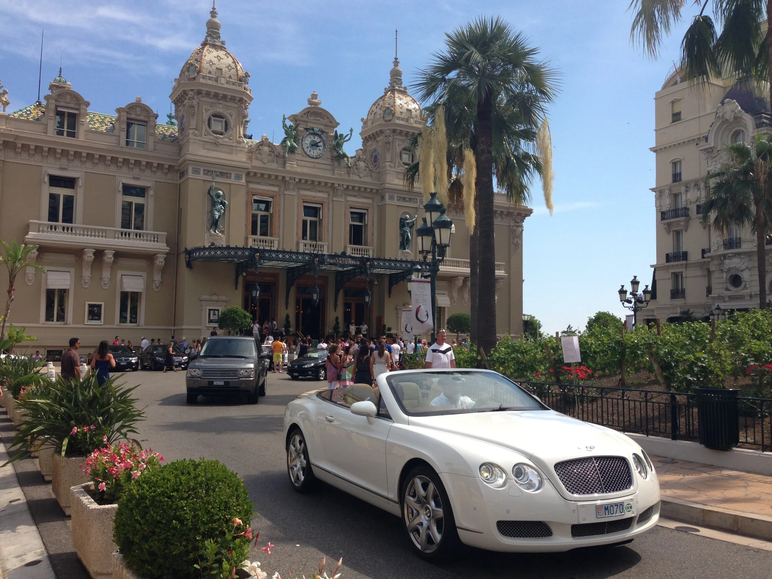 Famous Casino of Monte Carlo. 