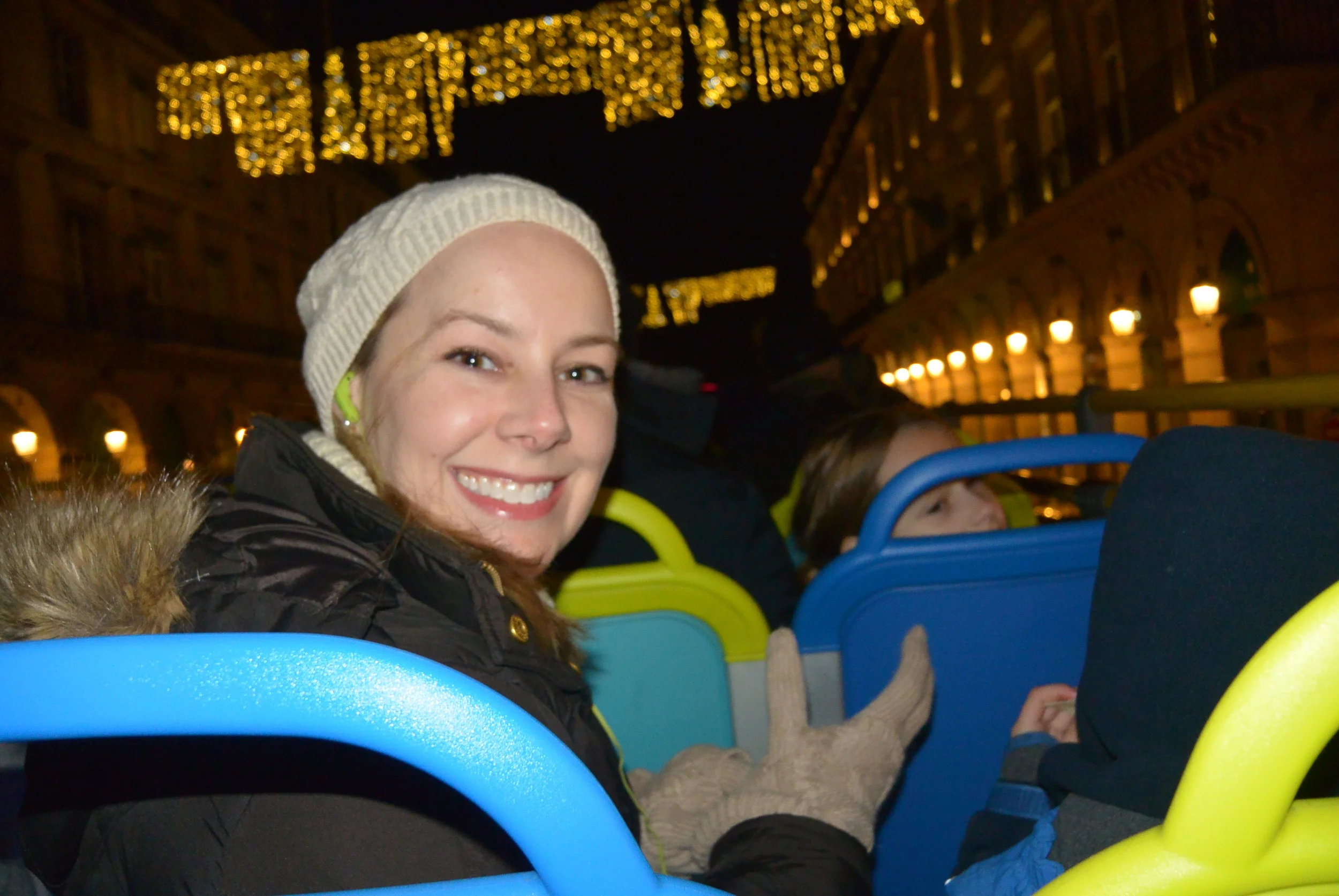 Ashley enjoying the tour!