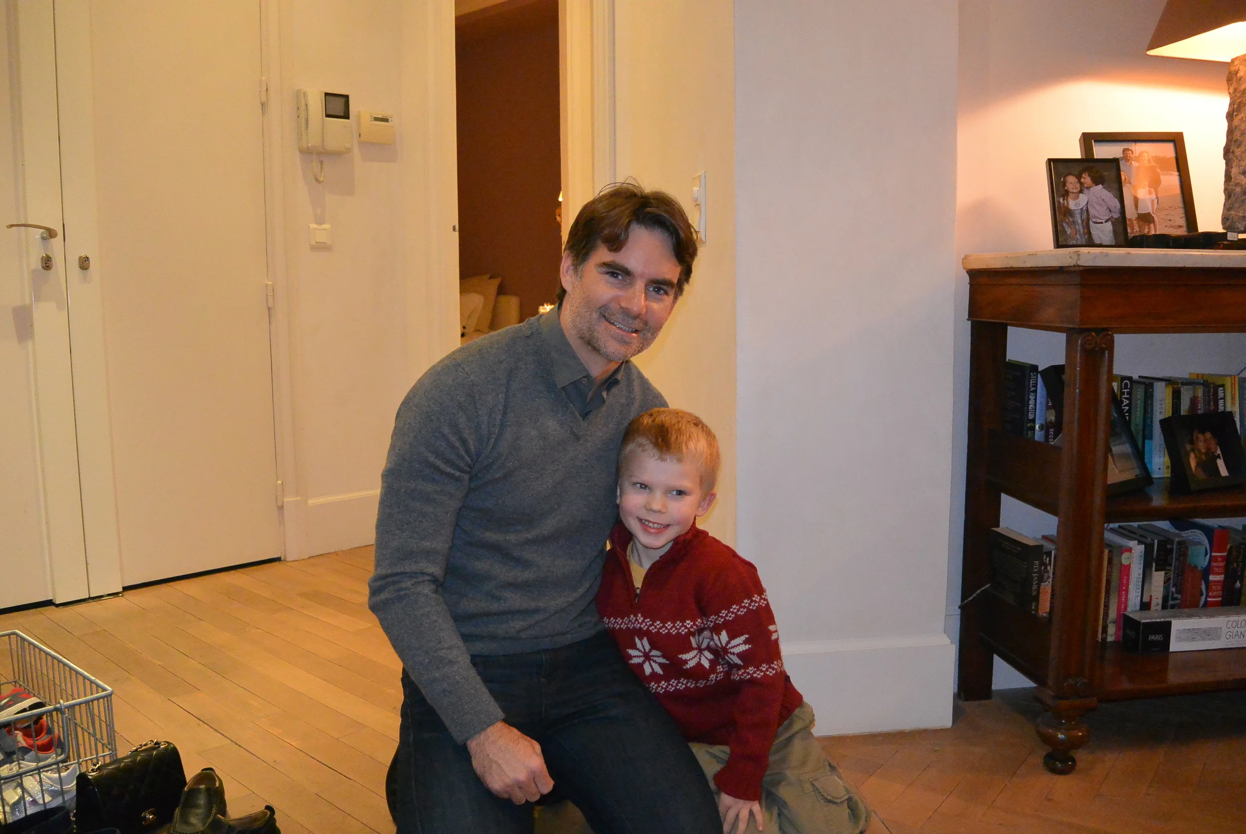 Lance with Jeff "Corvette" Gordon