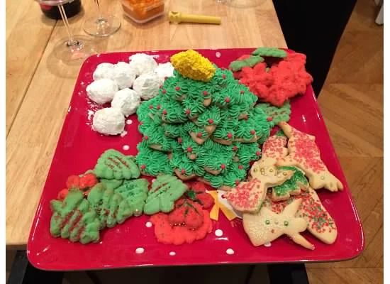 Cookies on Christmas Eve!!