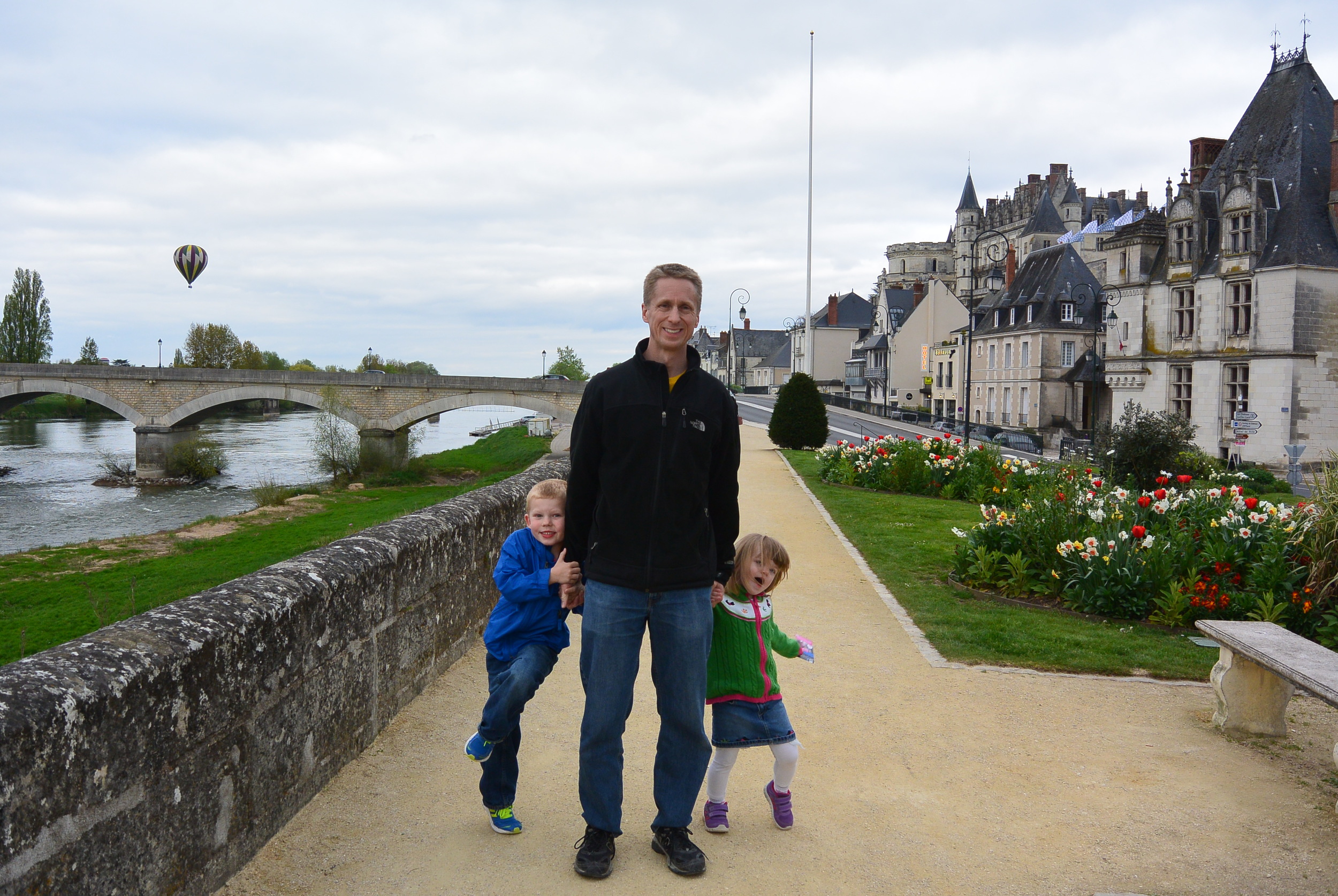 Beautiful town of Amboise.