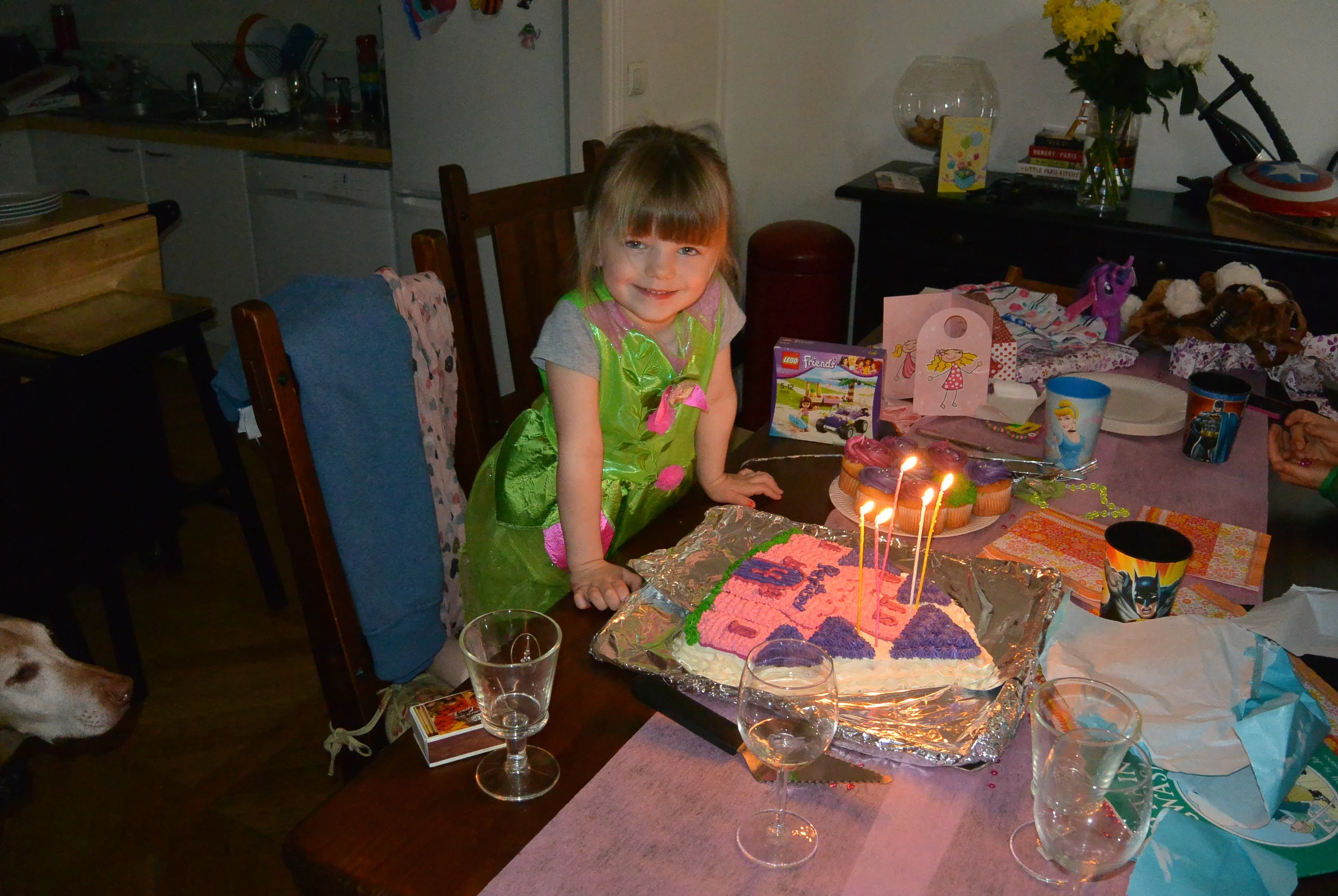 Woo hoo, &nbsp;she is 4!