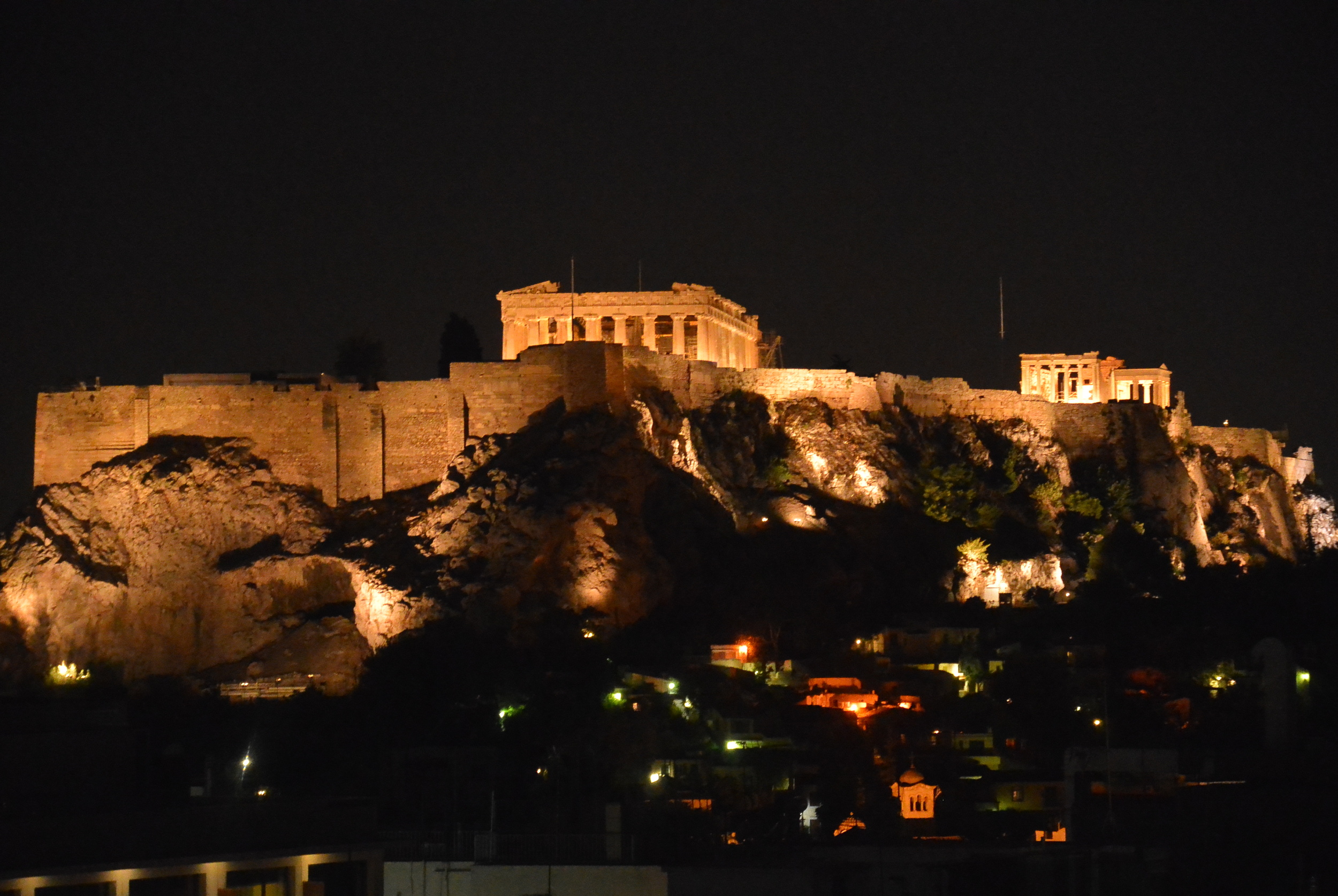 The view from our hotel