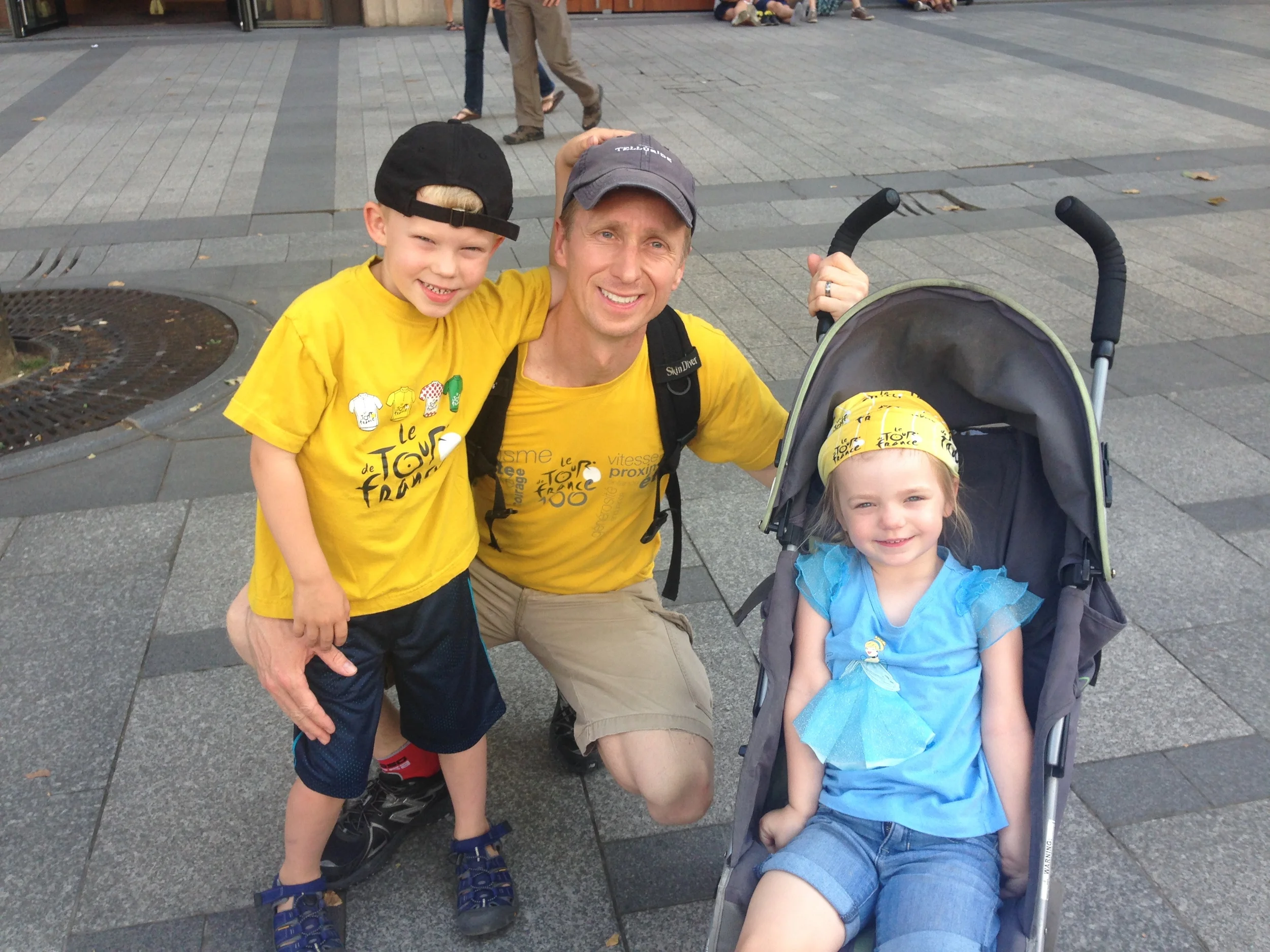 We have our yellow on!