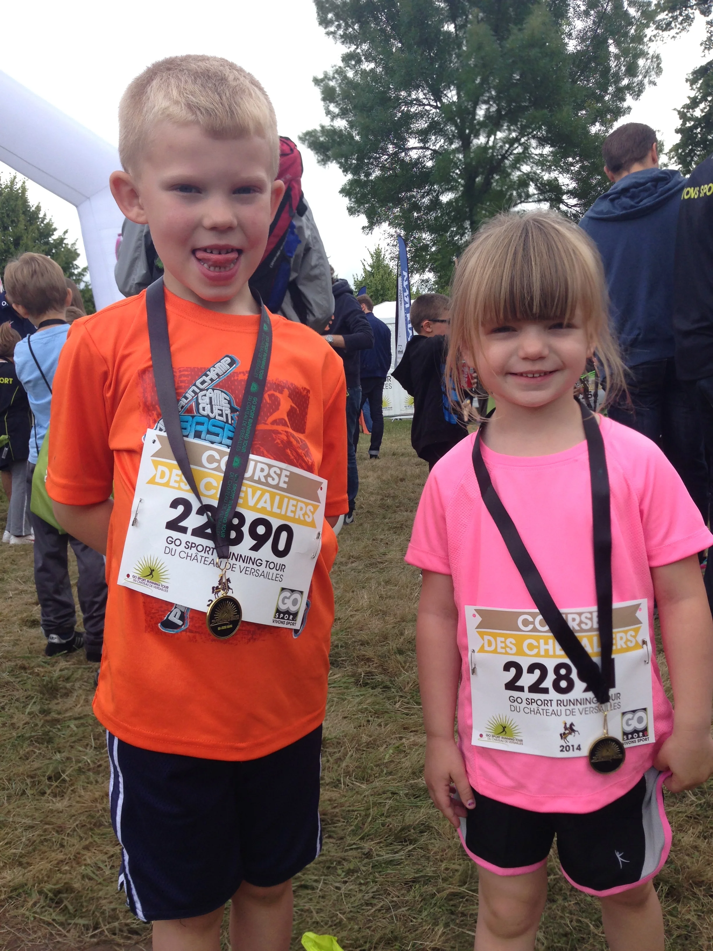 My winners at the Versaille Races