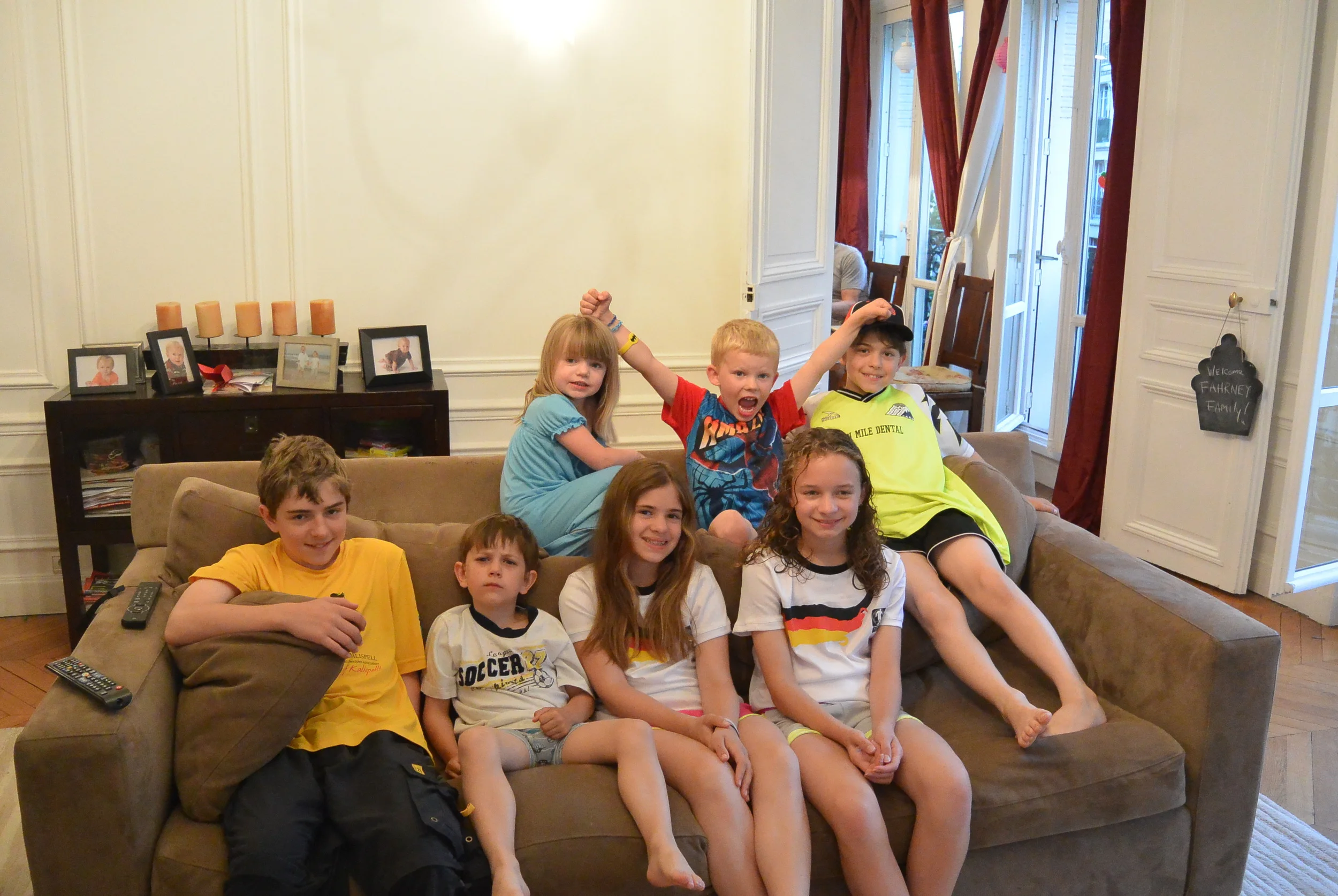 All the Fahney and Demmerle kids!