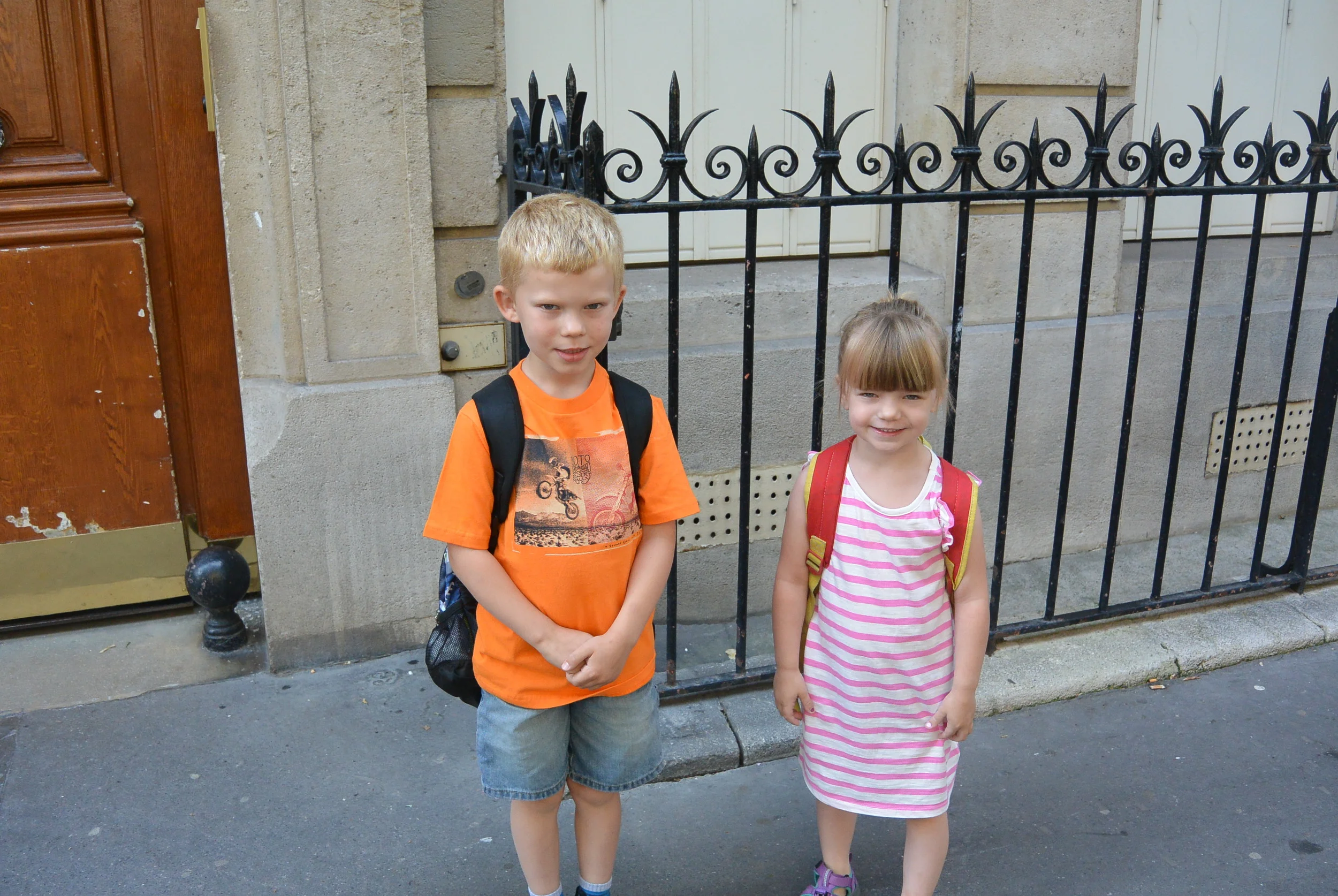 last day of school...next week is the first day of school again.