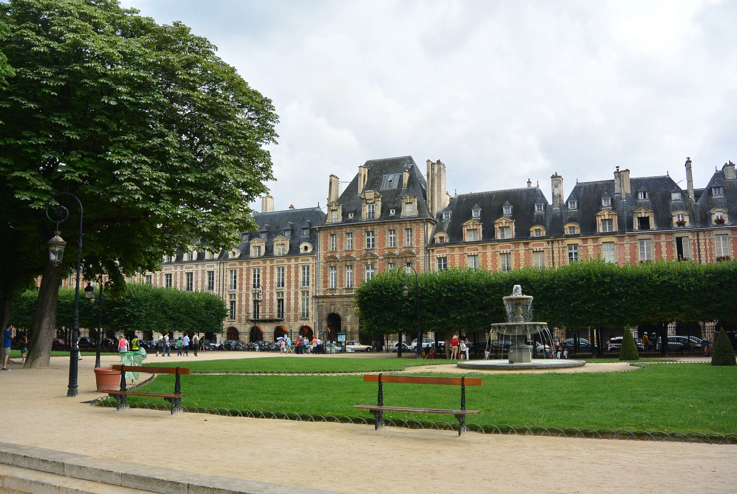 Beautiful Marais area of Paris