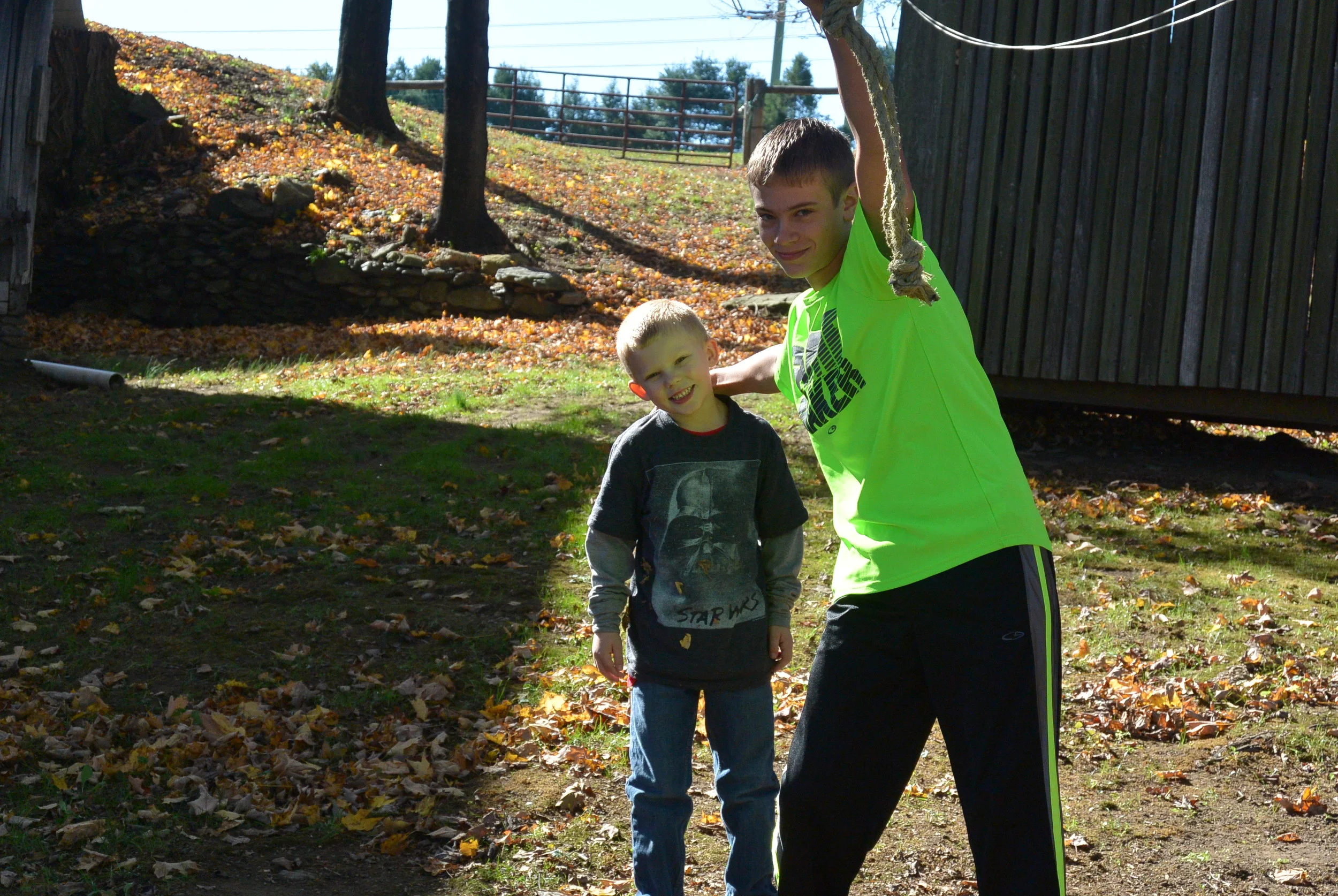 cousins....Luke and Lance