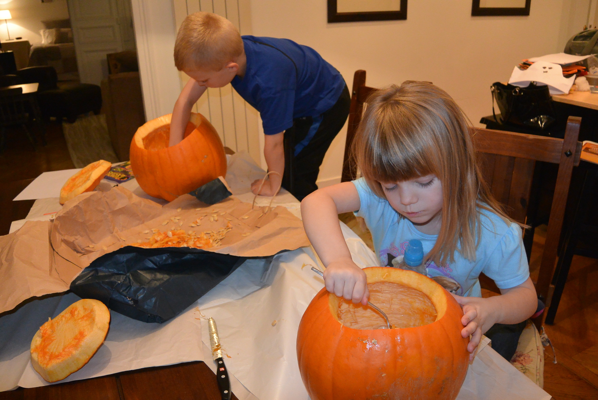Pumpkin carving