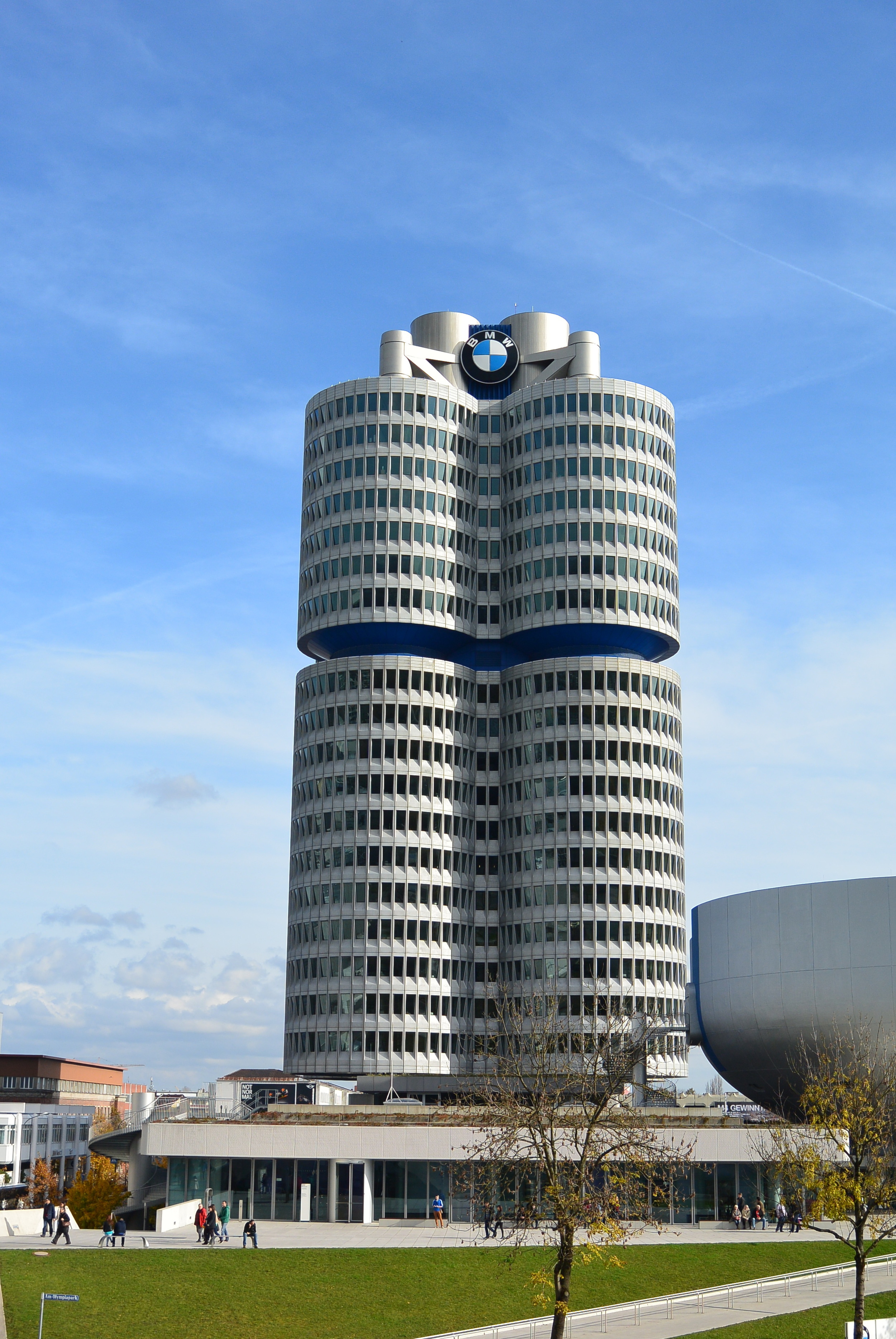 Very cool BMW building in Munich