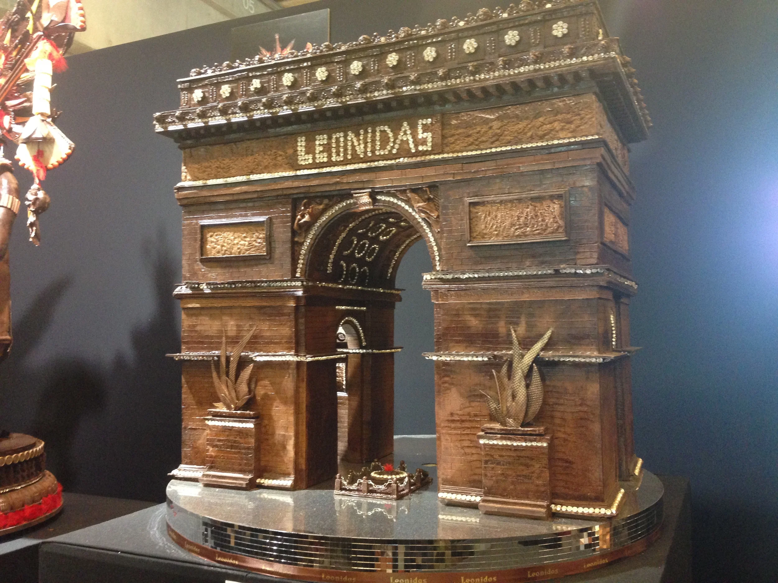 One of the many pieces of art from the Salon du Chocolate