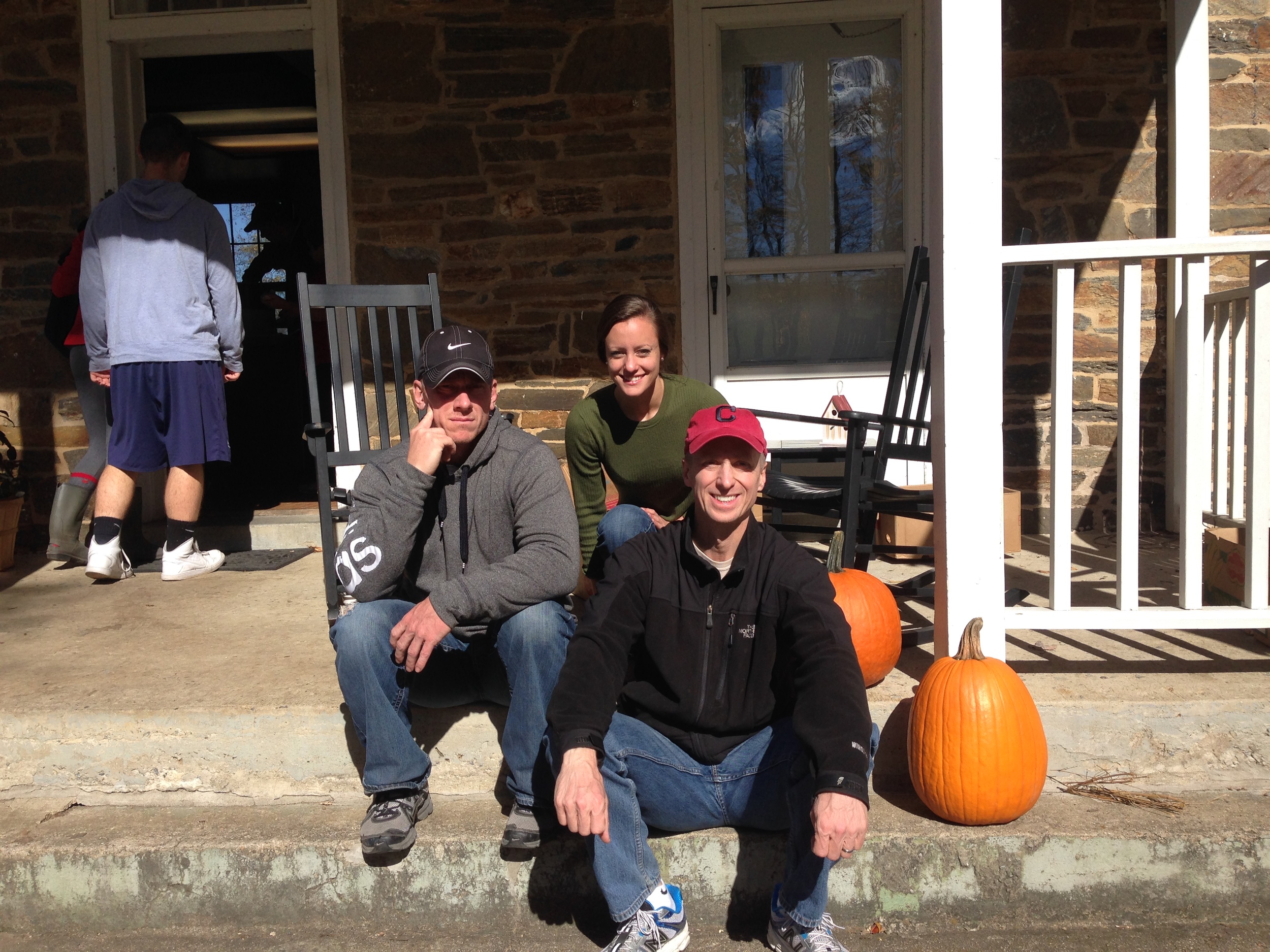 Two of the three Demmerle boys and cousin Julia