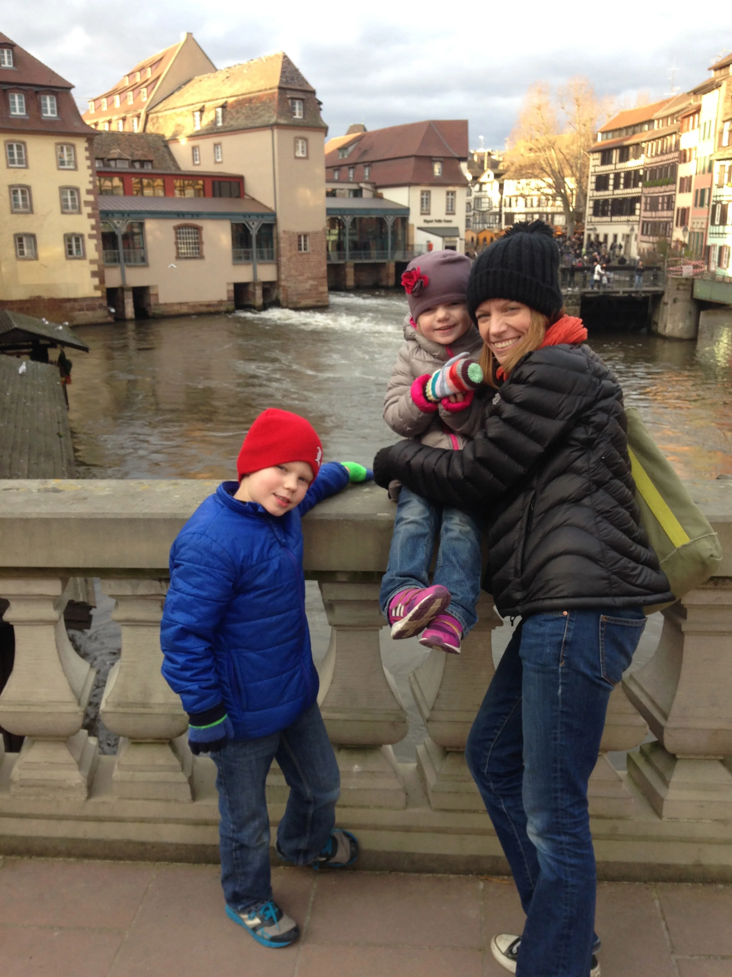 Having fun in Strasbourg