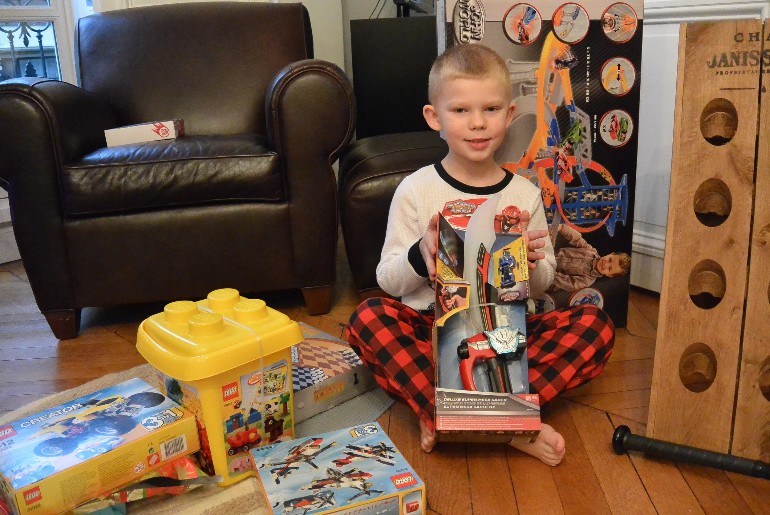 Lance is a happy camper