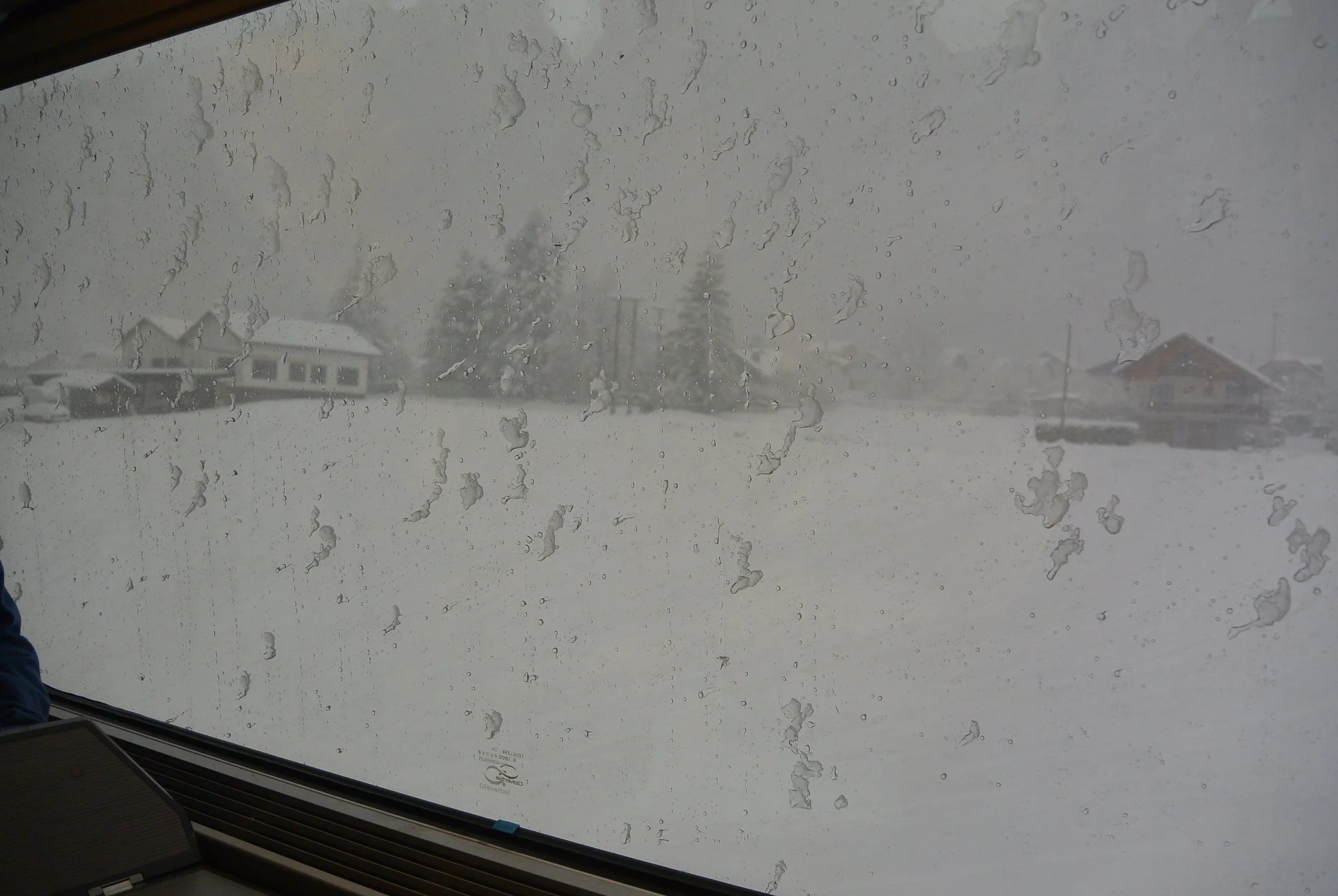 Our view from the train