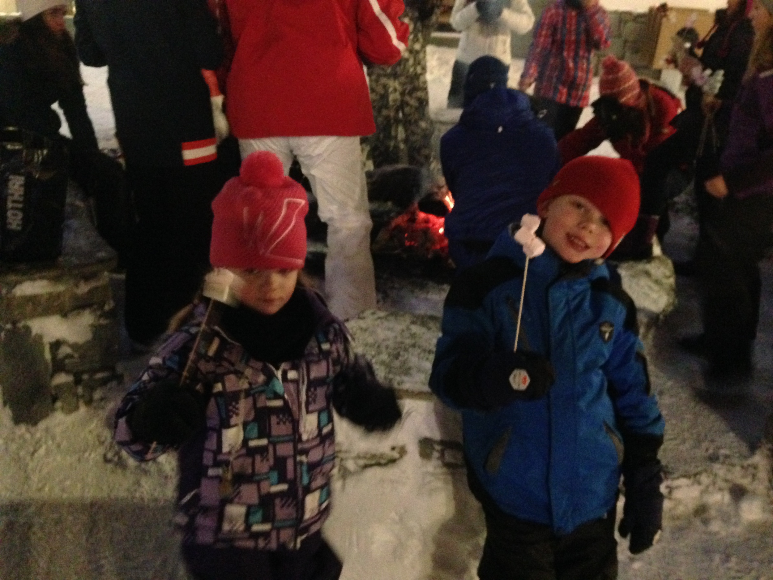 Marshmallow roasting night!