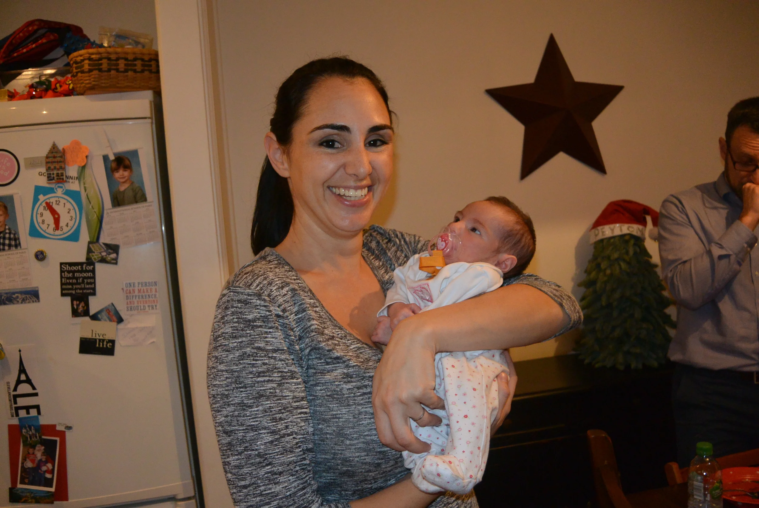 My great friend Nicky and her beautiful new baby Arielle !!