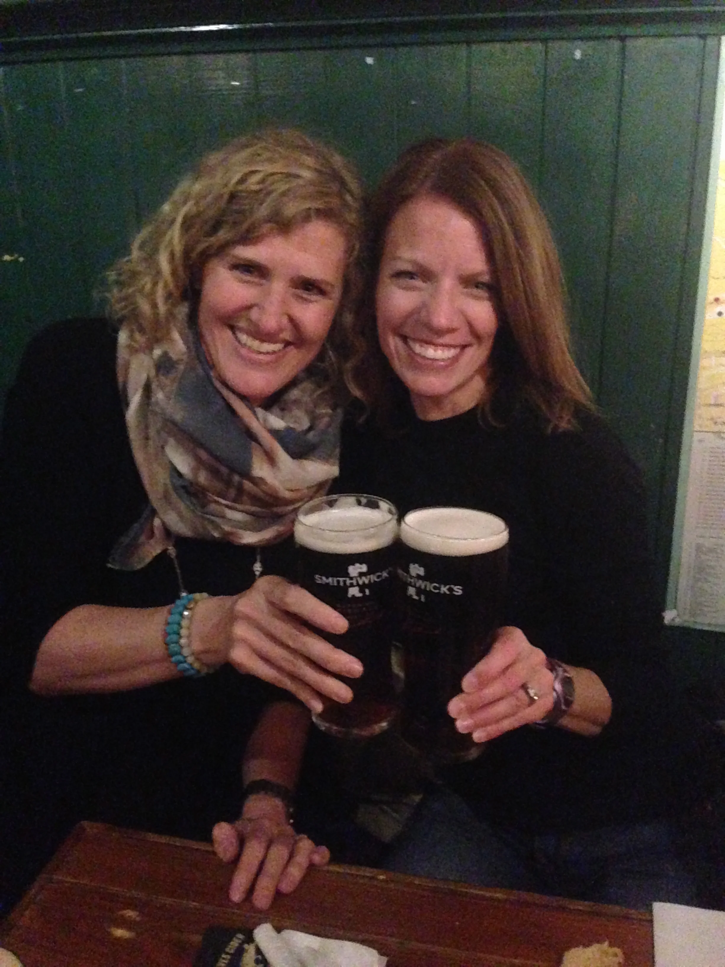 great running into good friends in Dublin!