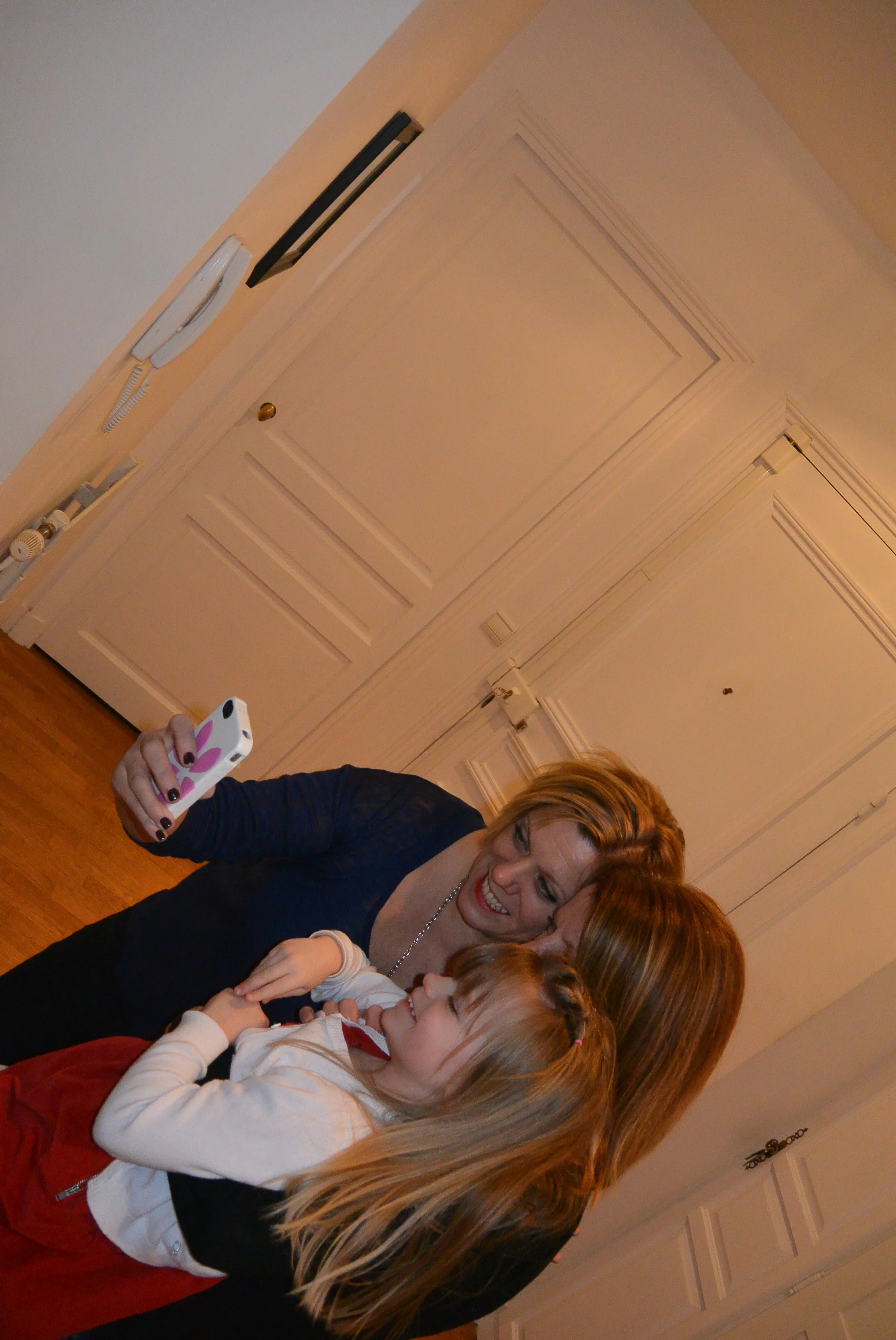 Cute picture of us taking a selfie.