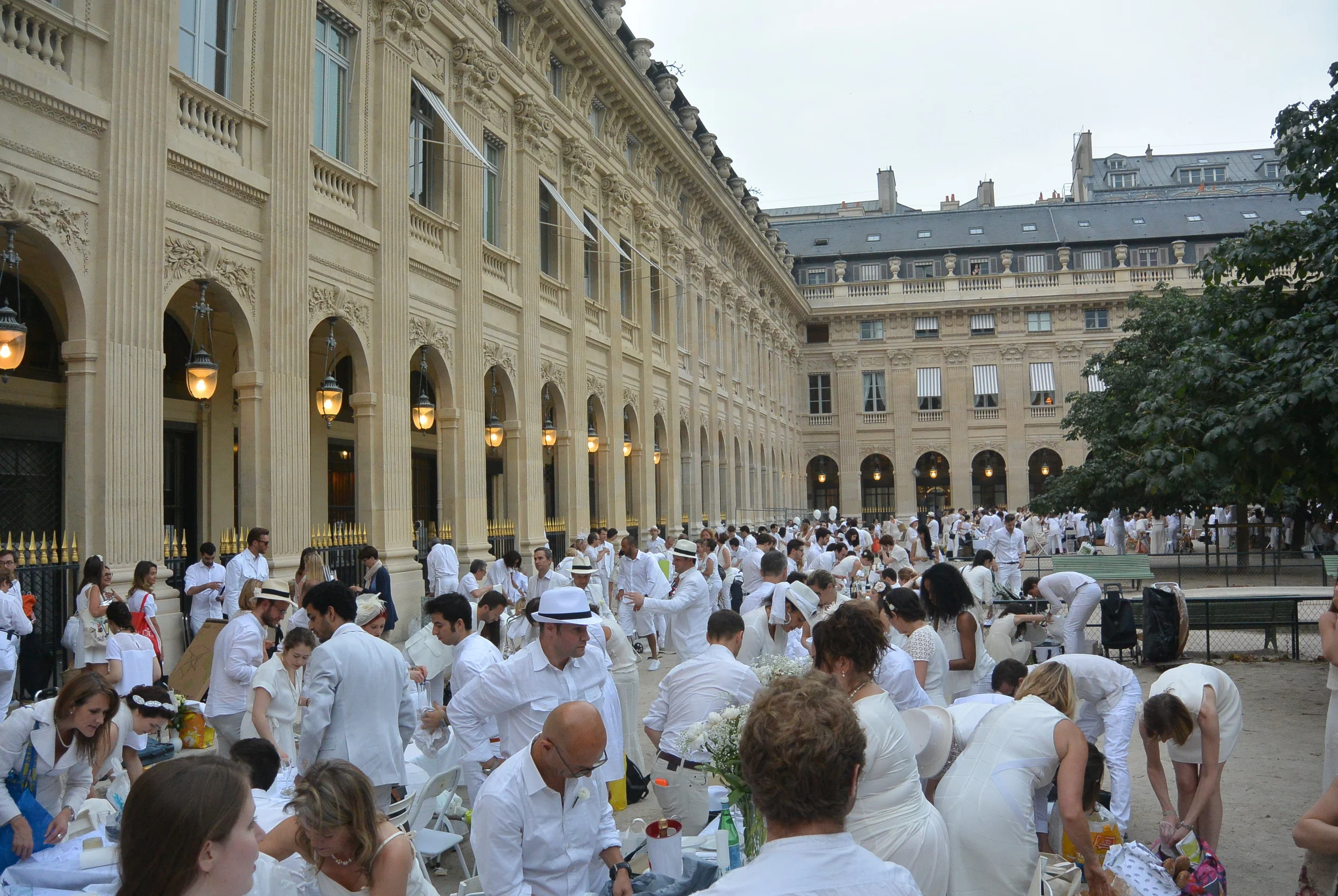 We made it...now set up! &nbsp;Boys on one side, girls on the other!