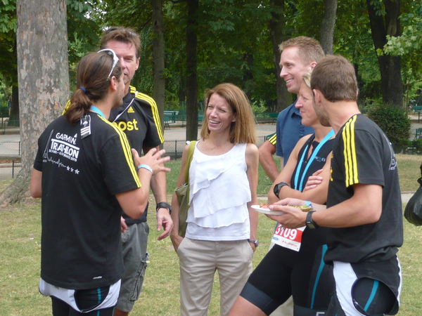 chatting with some of the team!