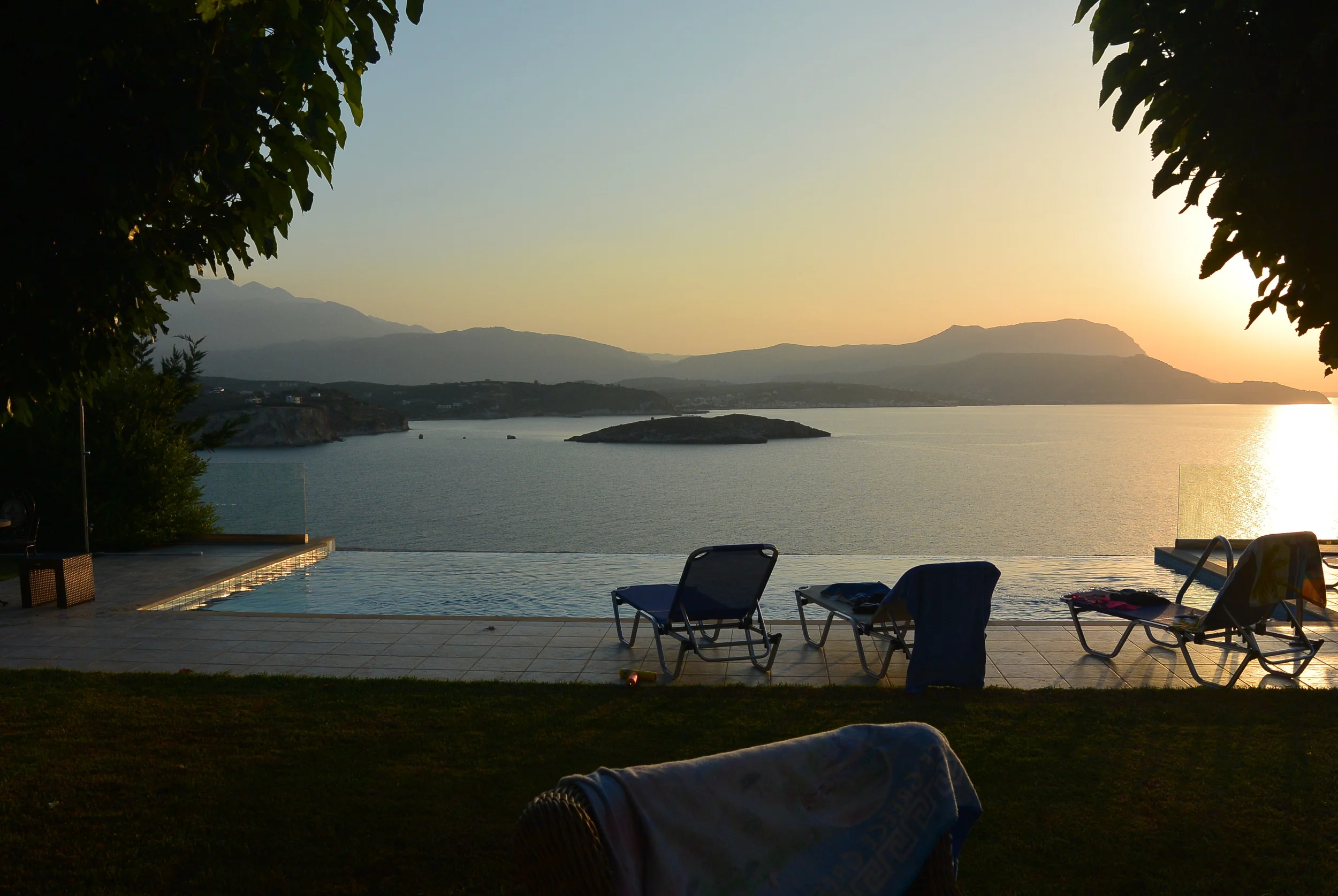 Our villa for a week in Crete.