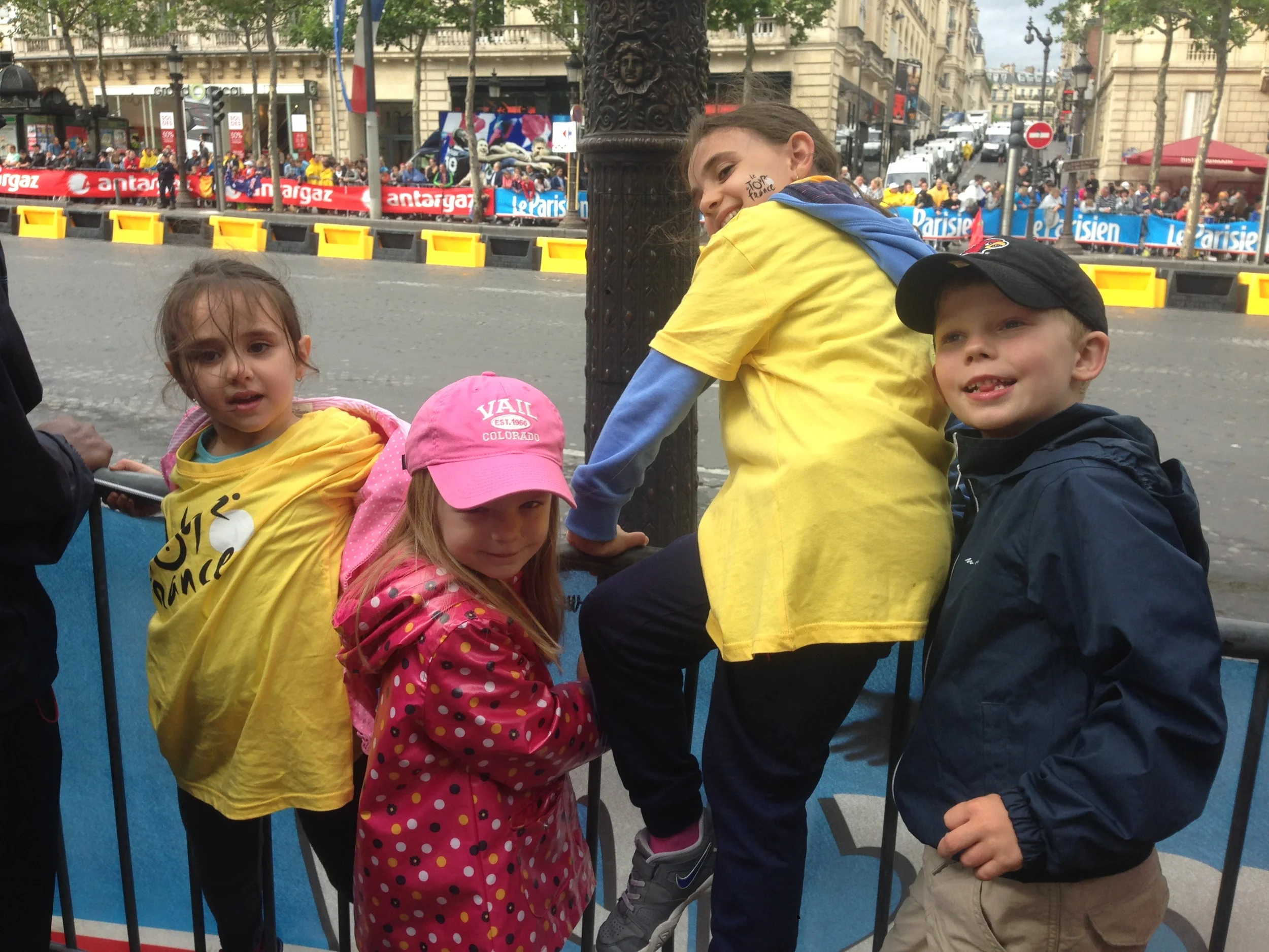 These kiddos have been watching this tour together for the last three years.