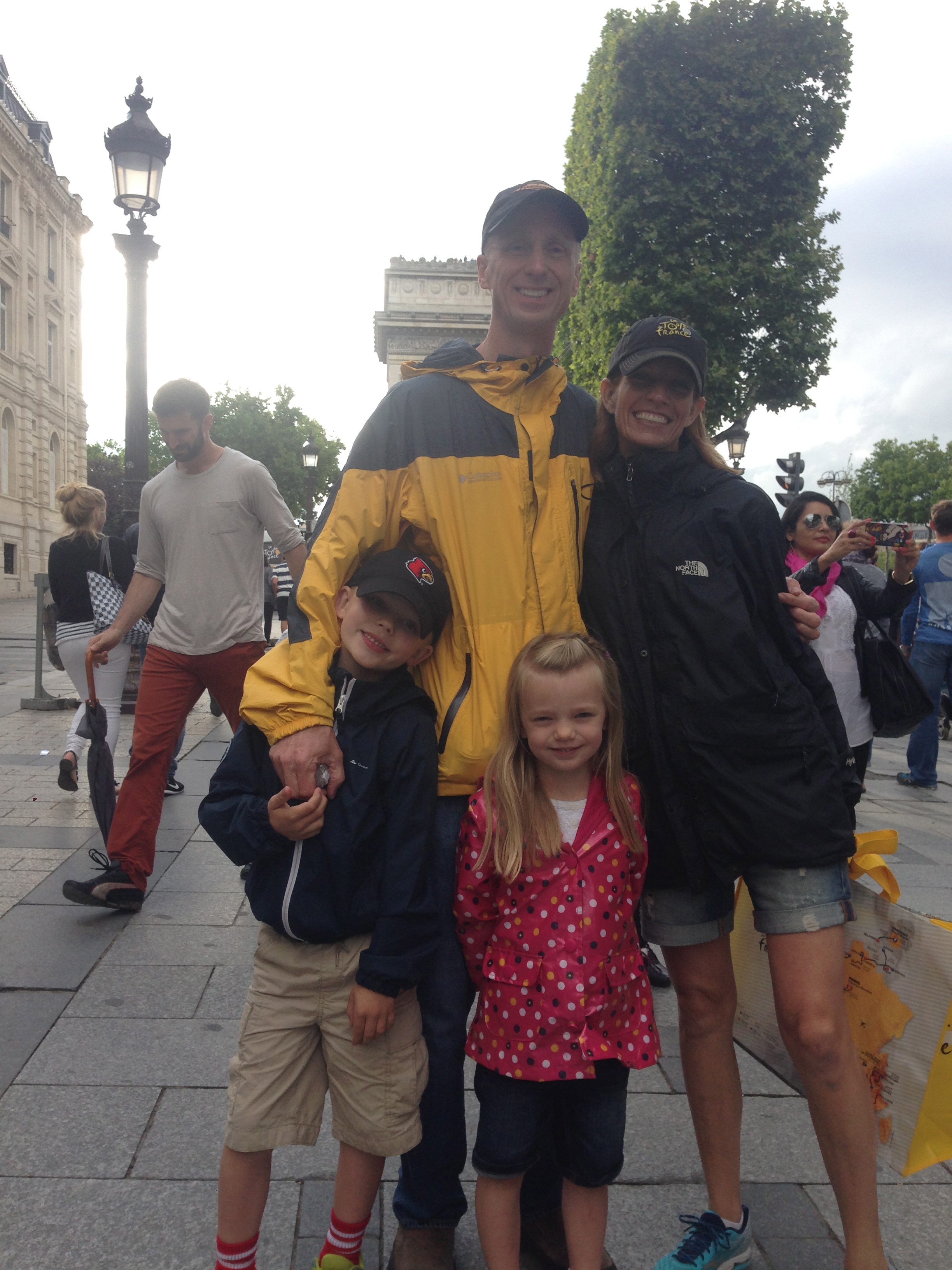 Fun on the Champs Elysees