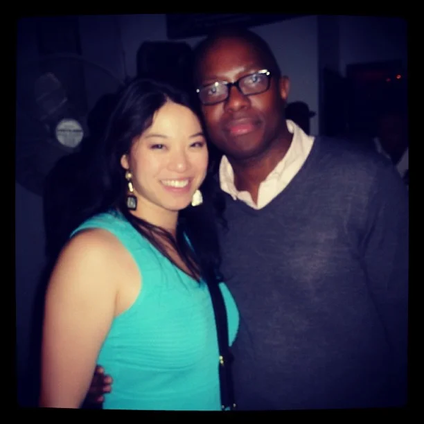At the Big Words NYC premiere after party